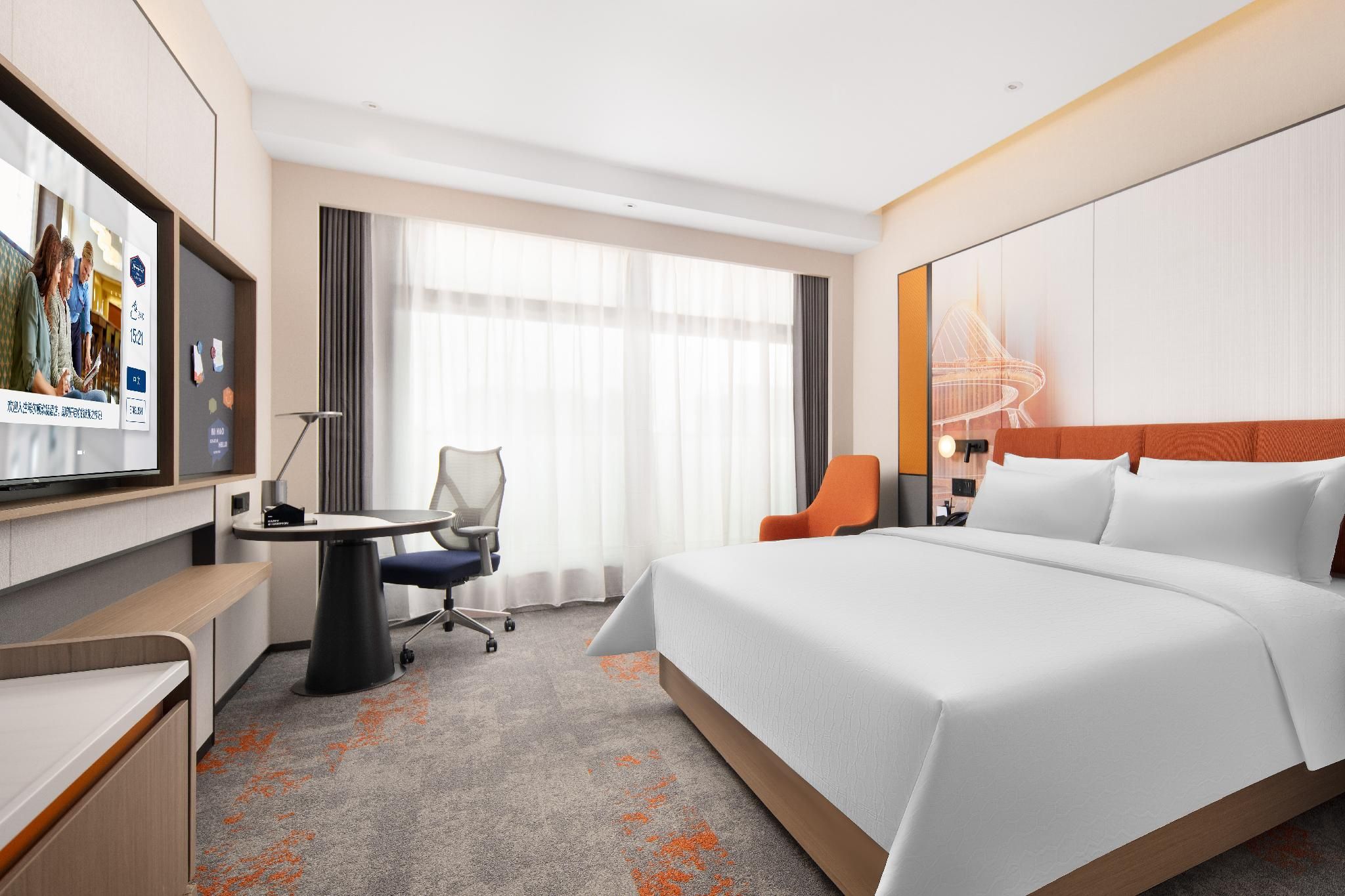 Hampton by Hilton Guangzhou Huangpu Sports Center Comfort Queen Room