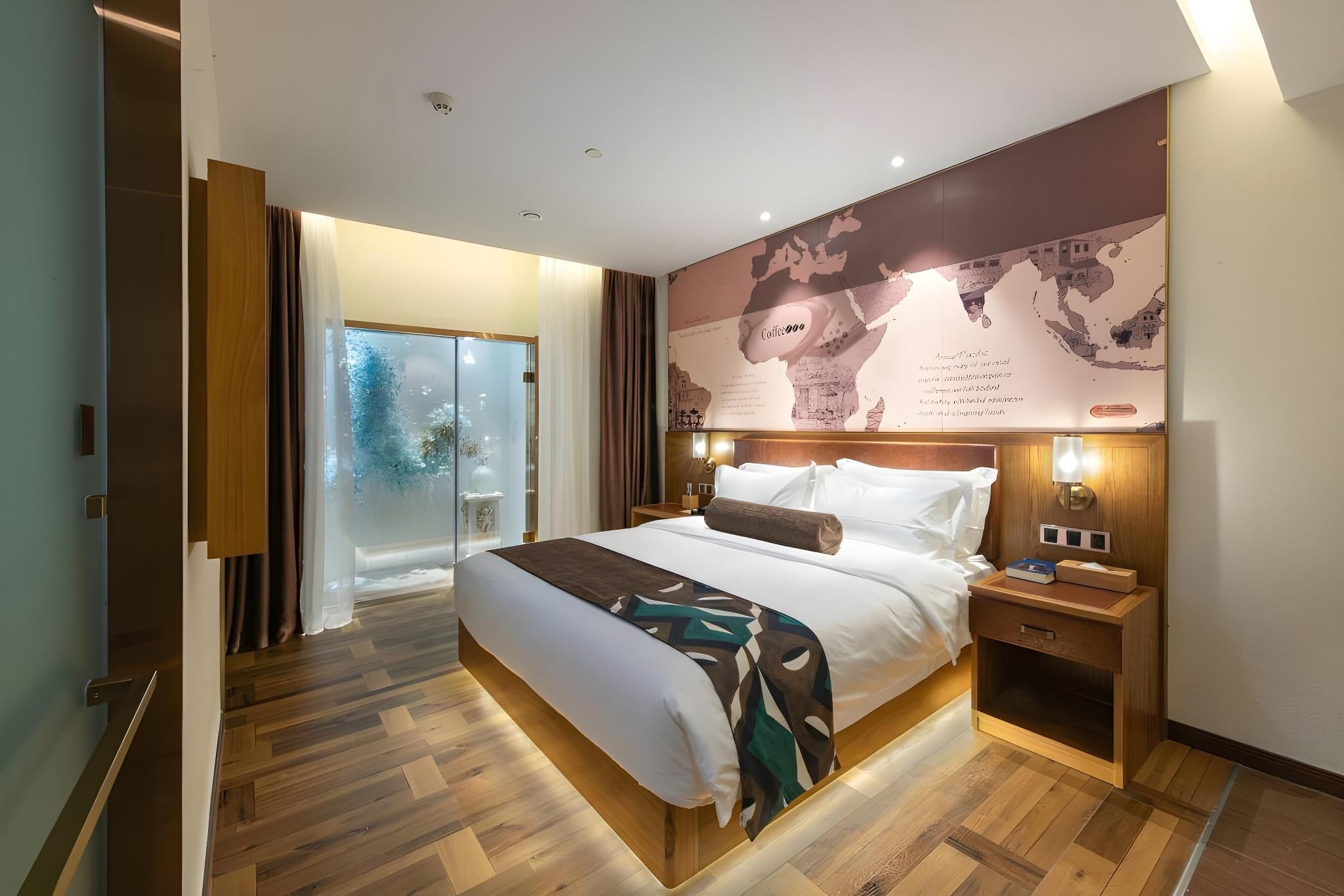 James Joyce Coffetel Hotel (Guangzhou Beijing Road Metro Station Pedestrian Street) james joyce - chunxiang bed room