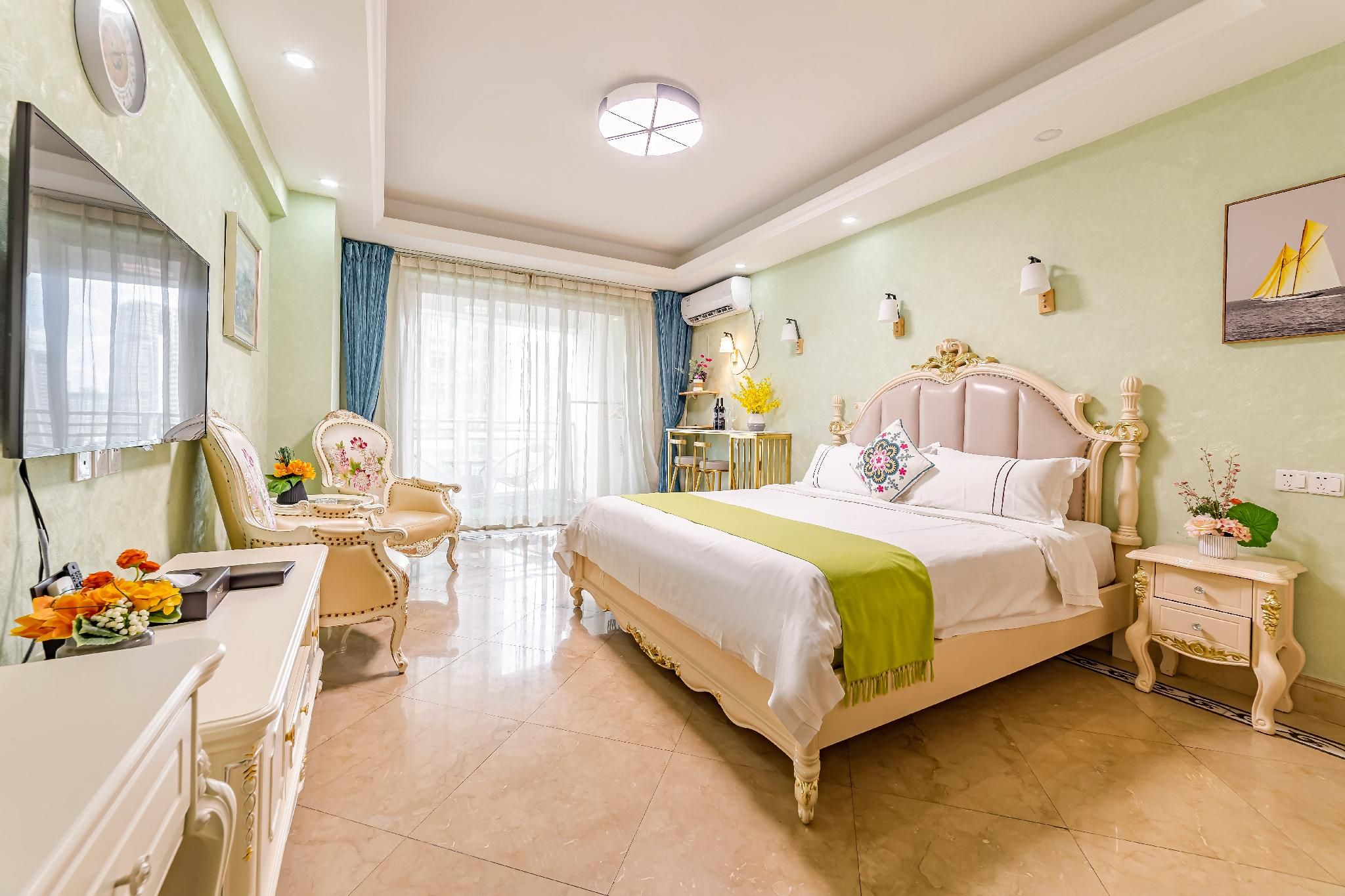 WAIFIDEN Guangzhou HaiZhu Square WanYi Apartment-Canton Fair Free Shuttle Bus City View King