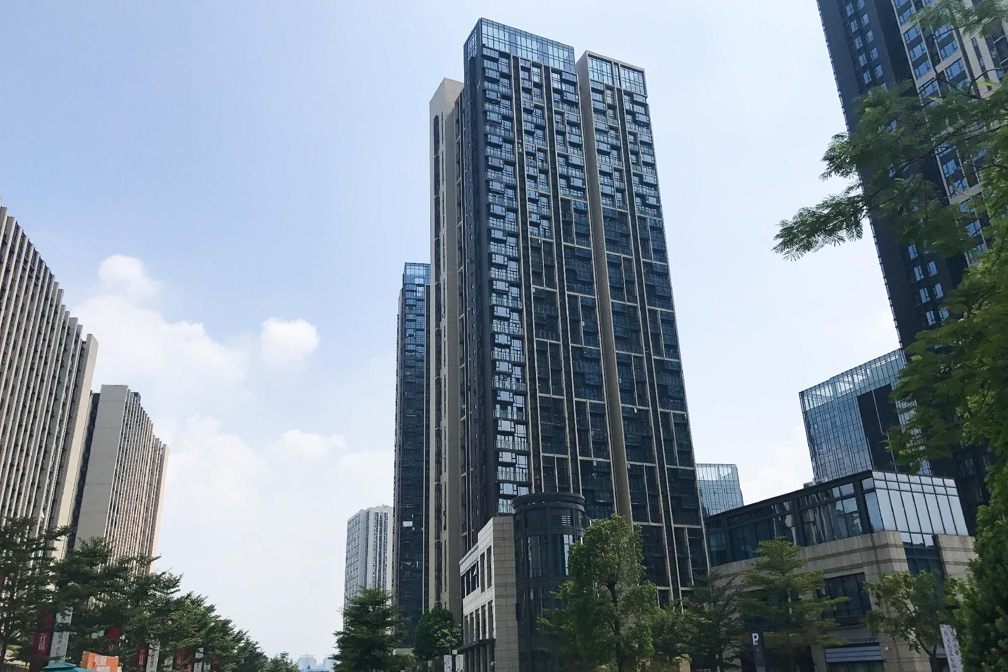 Little Leaf Hotel Apartment - Guangzhou Hanxi Changlong Metro Station