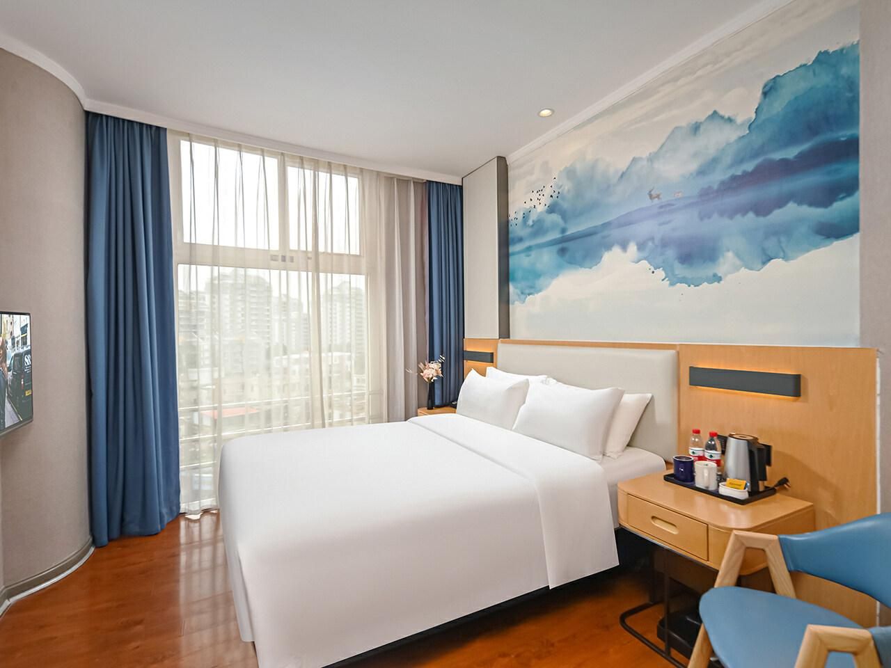 Kyriad Marvelous Hotel Guangzhou Panyu Olympic Park Plaza WH -Light Enjoyment Bed Room 2