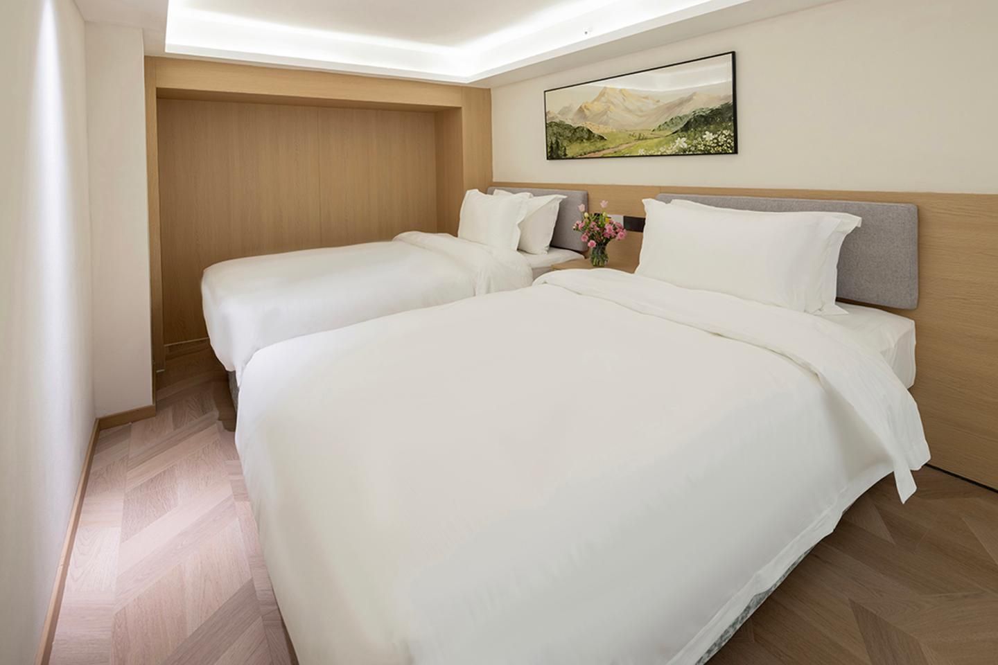 Deluxe Duplex Twin Room