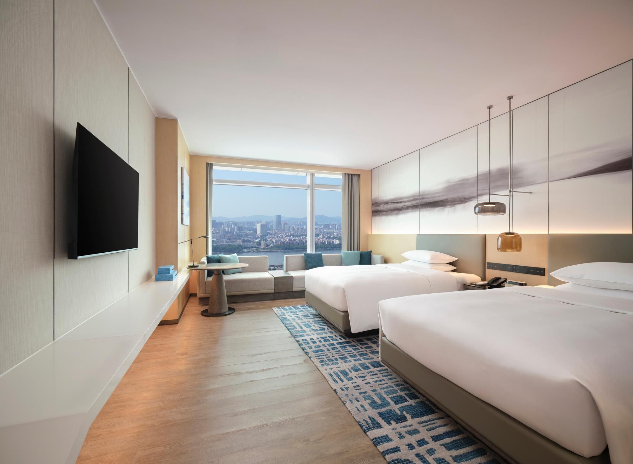 Premium Room, Guest room, 2 Double, River view