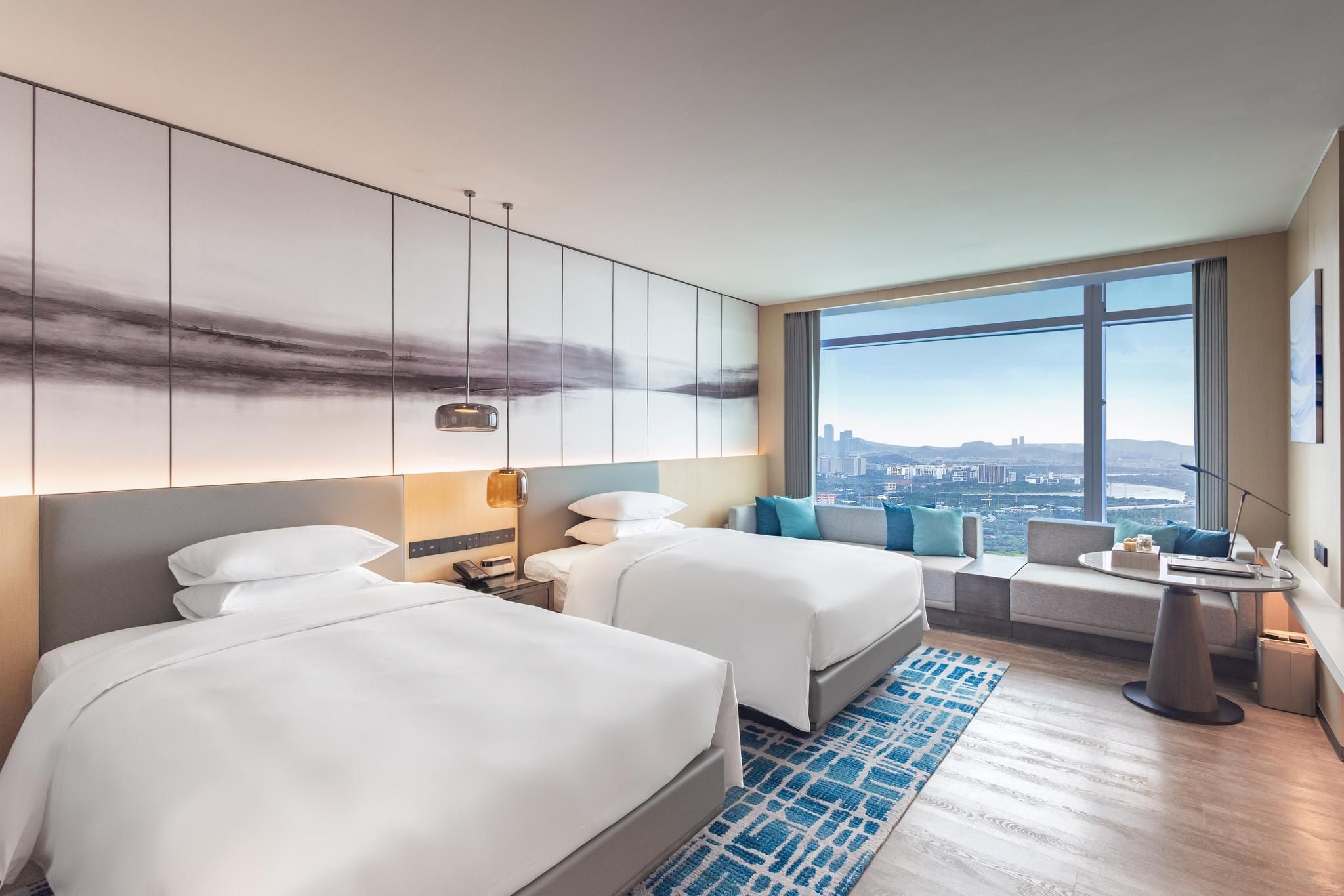 Classic Room, Guest room, 2 Double, City view