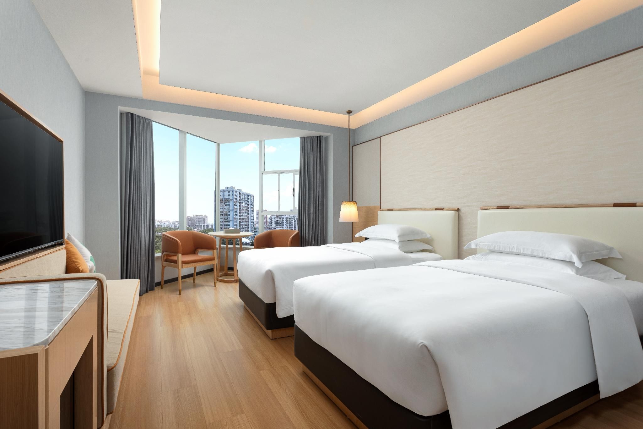 2 Twin Beds, Deluxe Room, City View, Non-Smoking