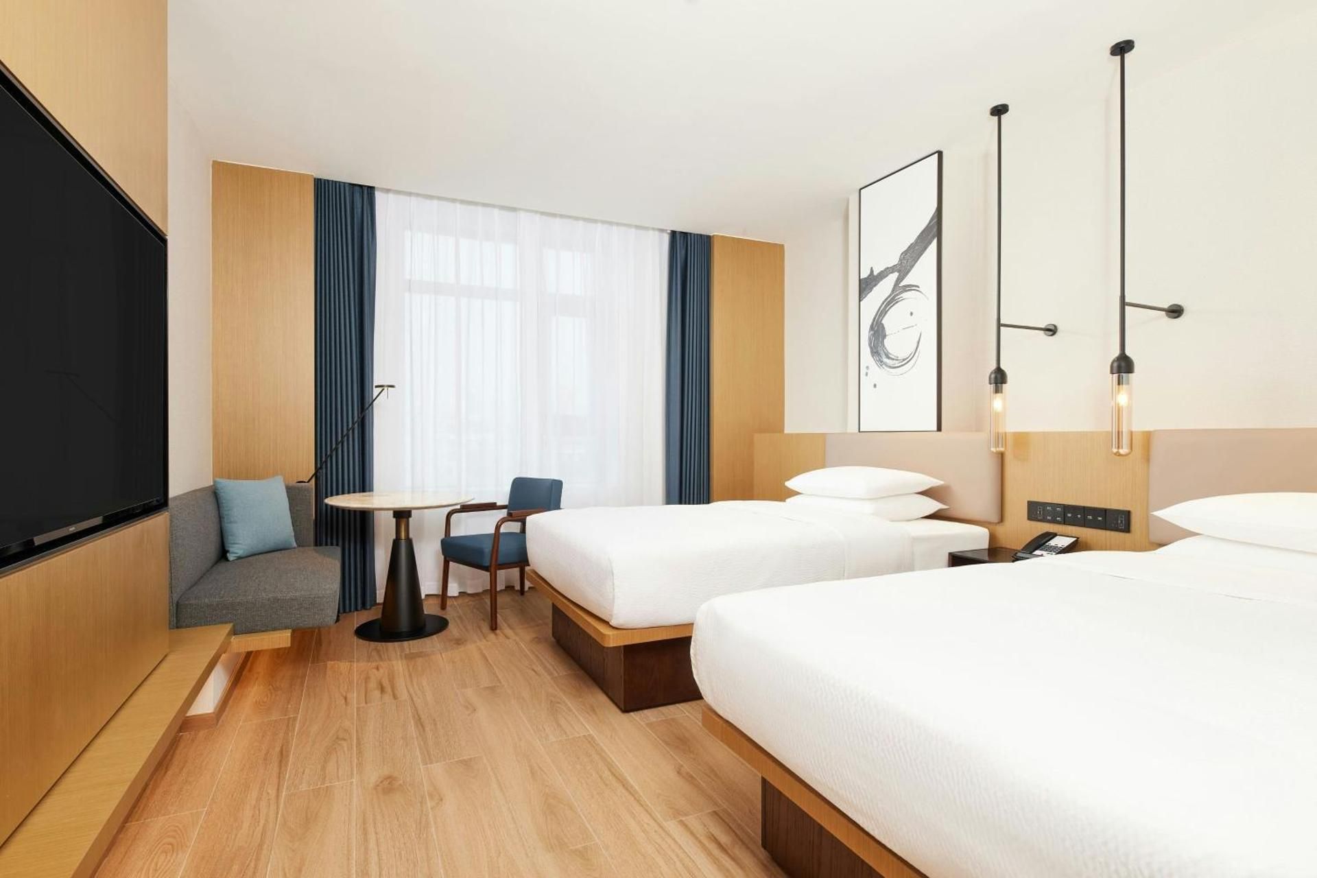 Business Twin, Guest room, 2 Twin, City view