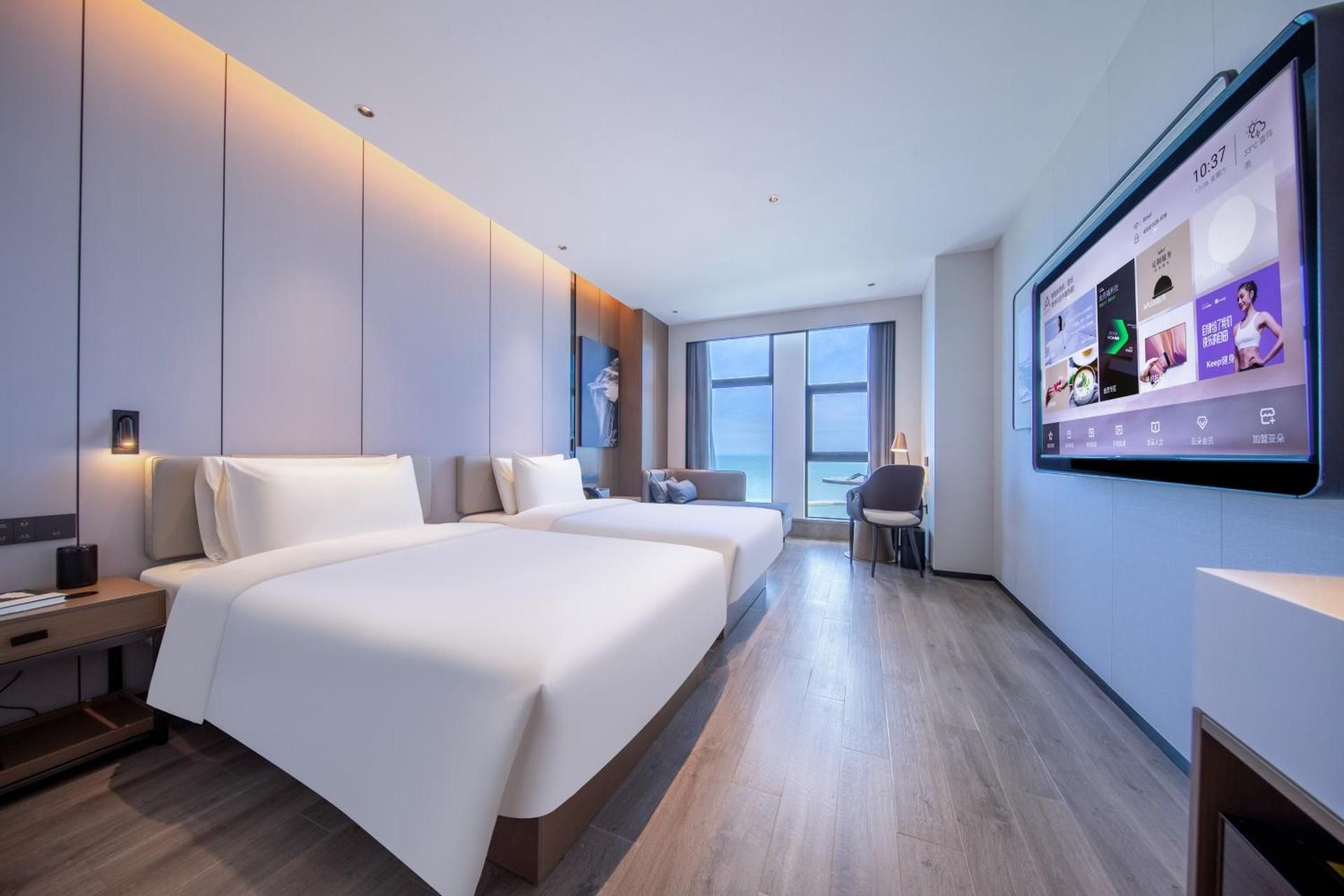 Executive Twin with Sea View