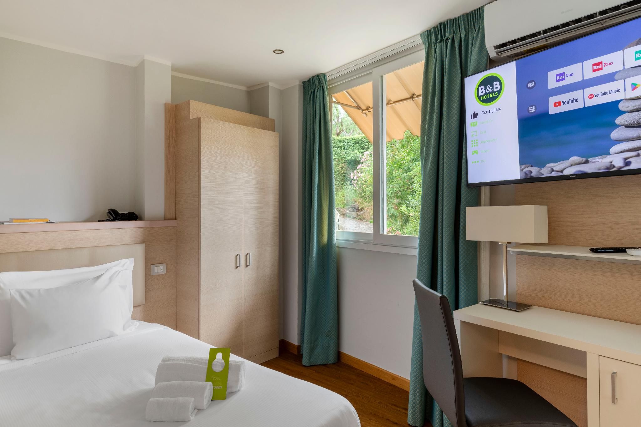 B&B Hotels Park Hotel Suisse Santa Margherita Ligure Standard Single Room 3