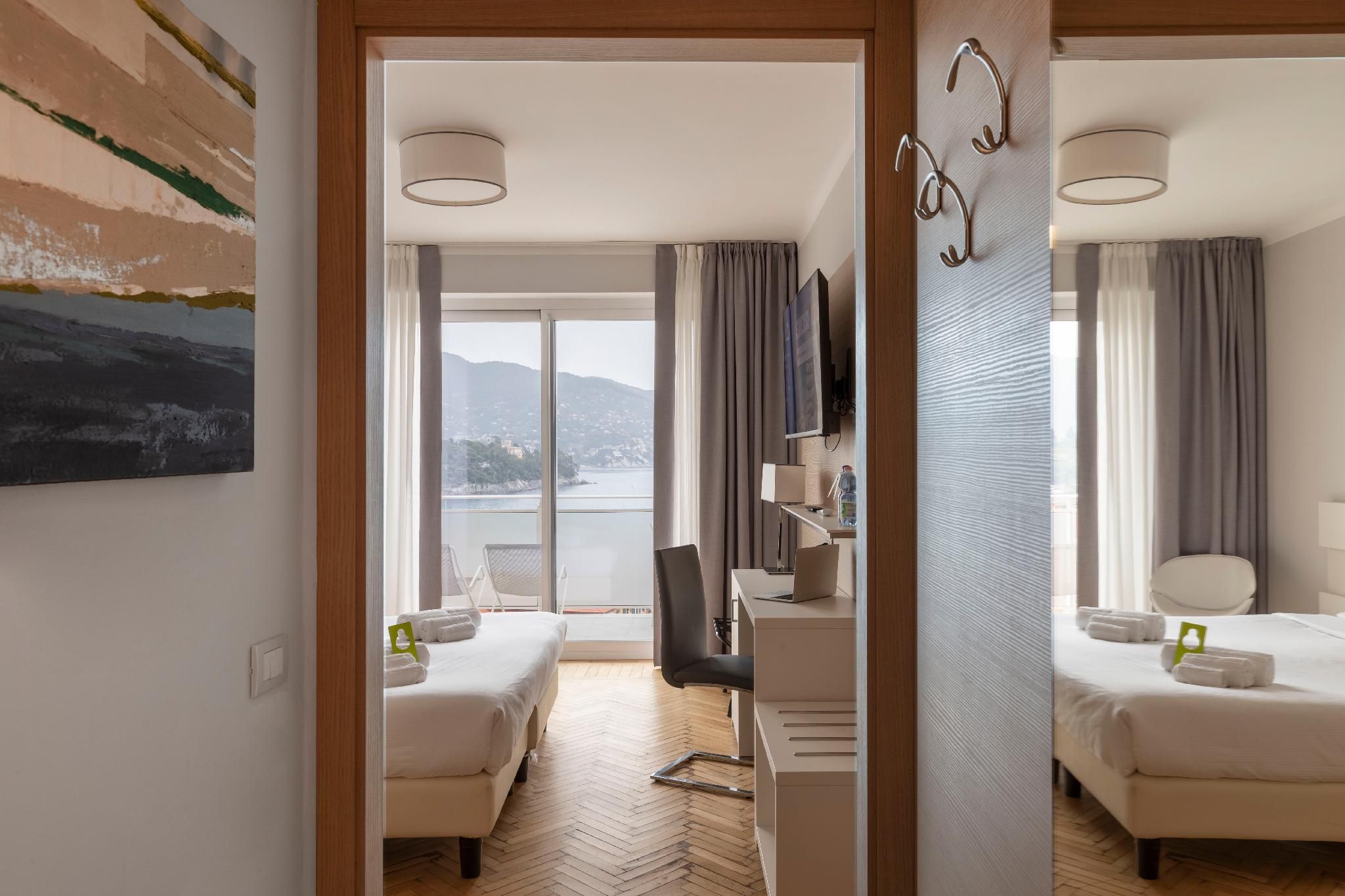 B&B Hotels Park Hotel Suisse Santa Margherita Ligure Double Room with Sea View