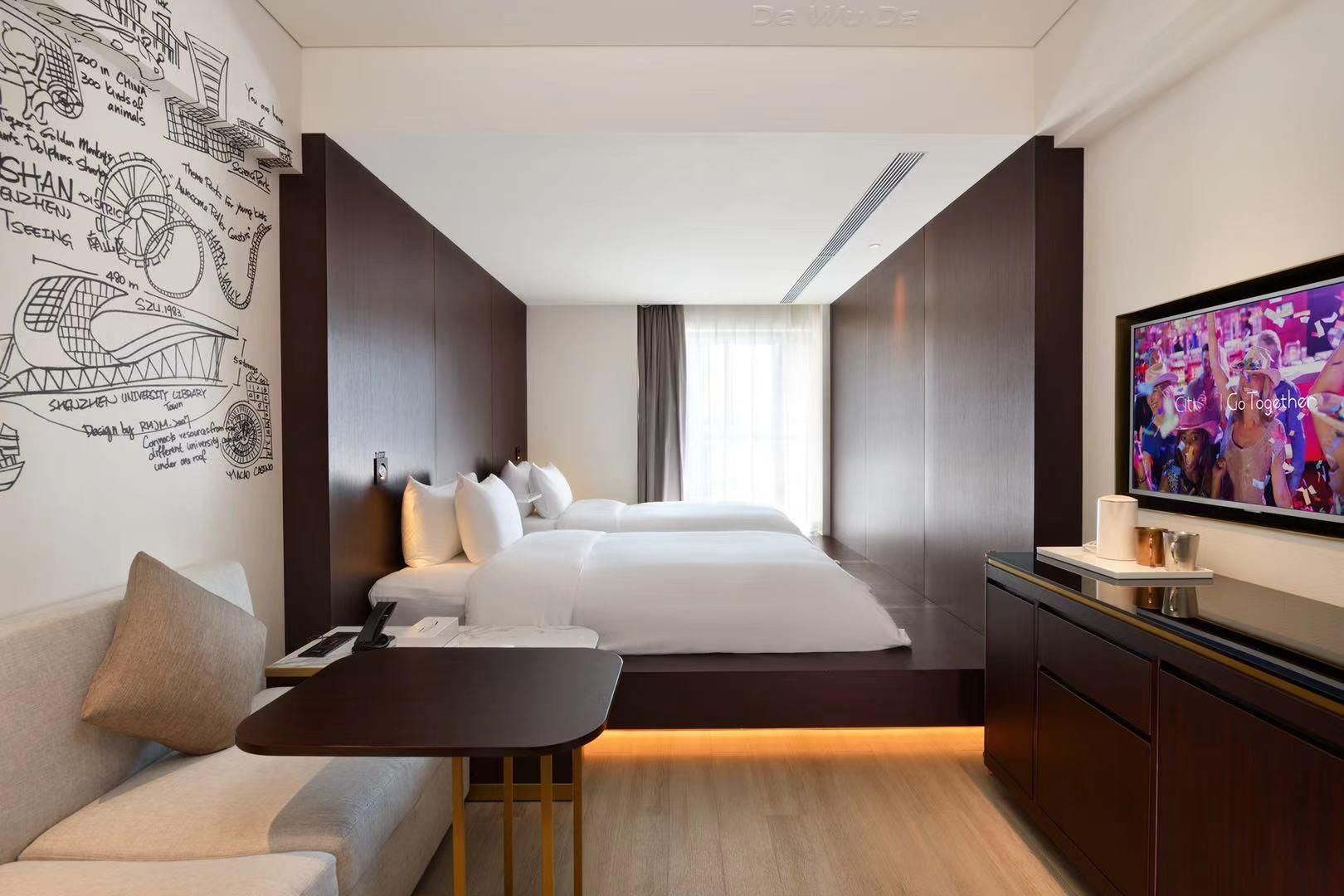 Huazhu - Huanyi Twin Bed Room