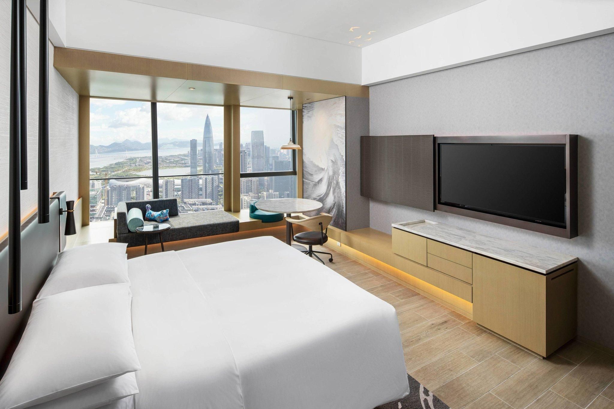 Guest room, 1 King, Bay view