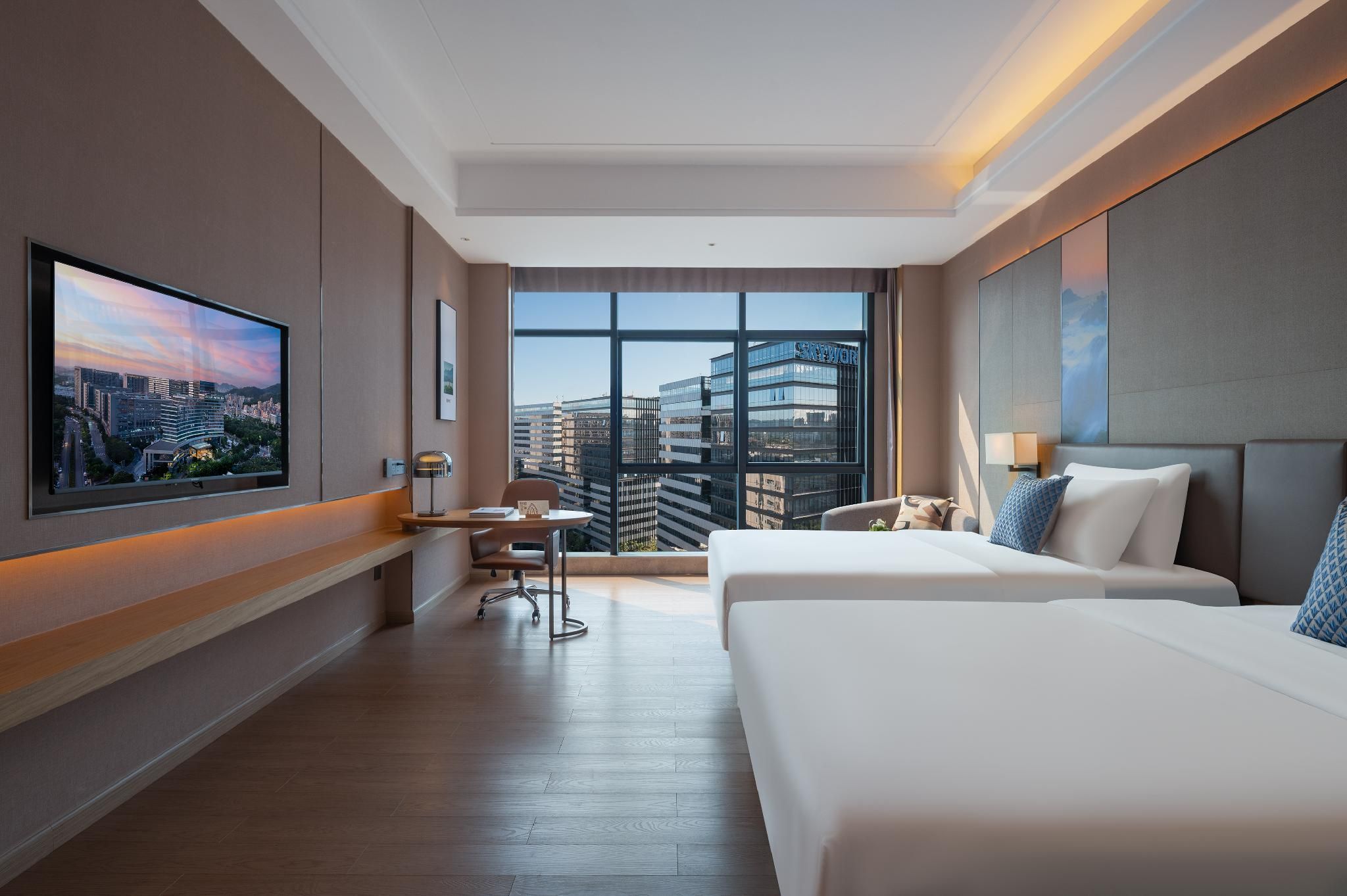 Atour - Executive Twin Room with City View