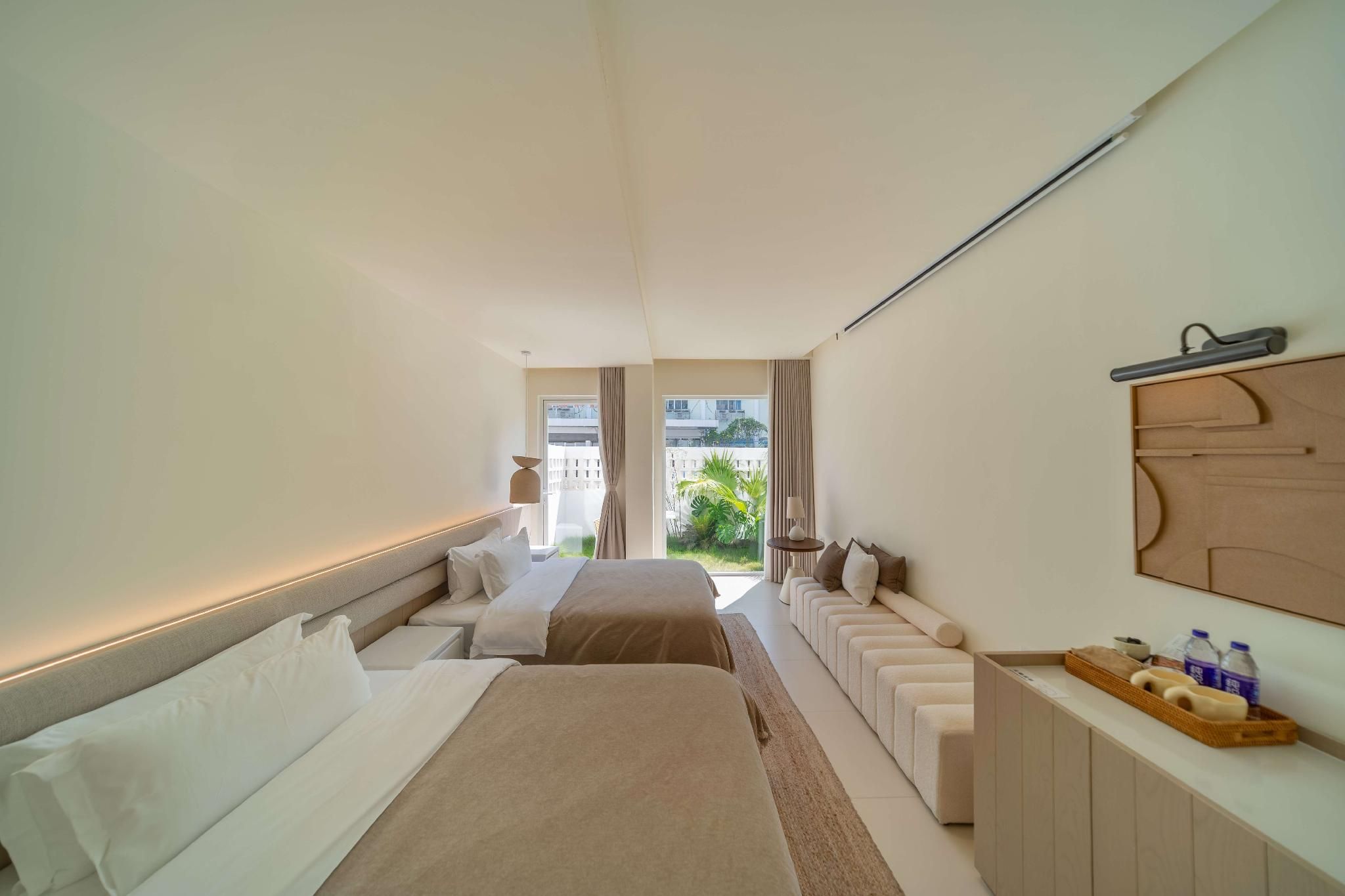 Courtyard Twin Room with Terrace