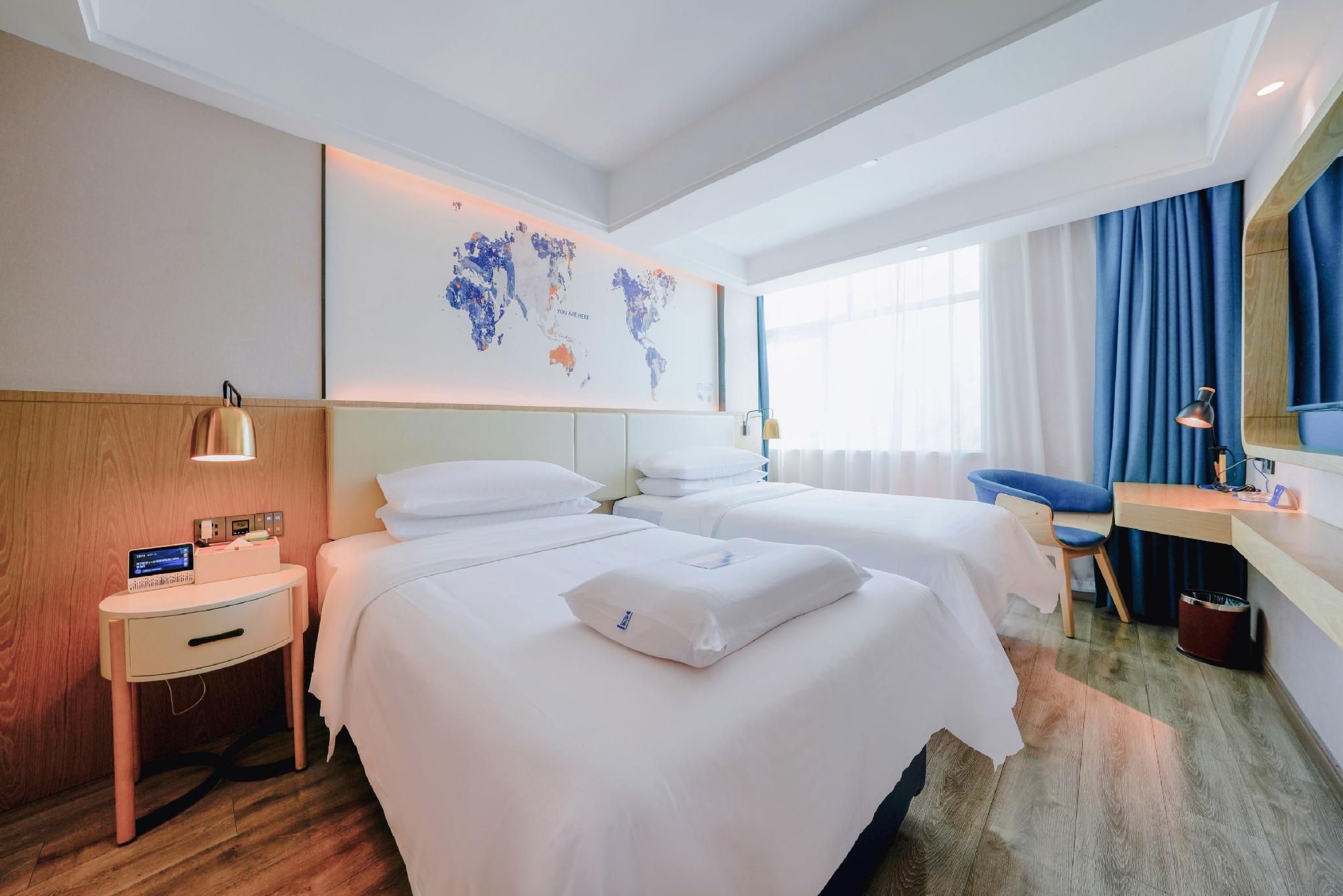 Kyriad Marvelous Hotel Shenzhen Guangming Zhenmei Metro Station WH -Light Enjoyment Twin Room 2