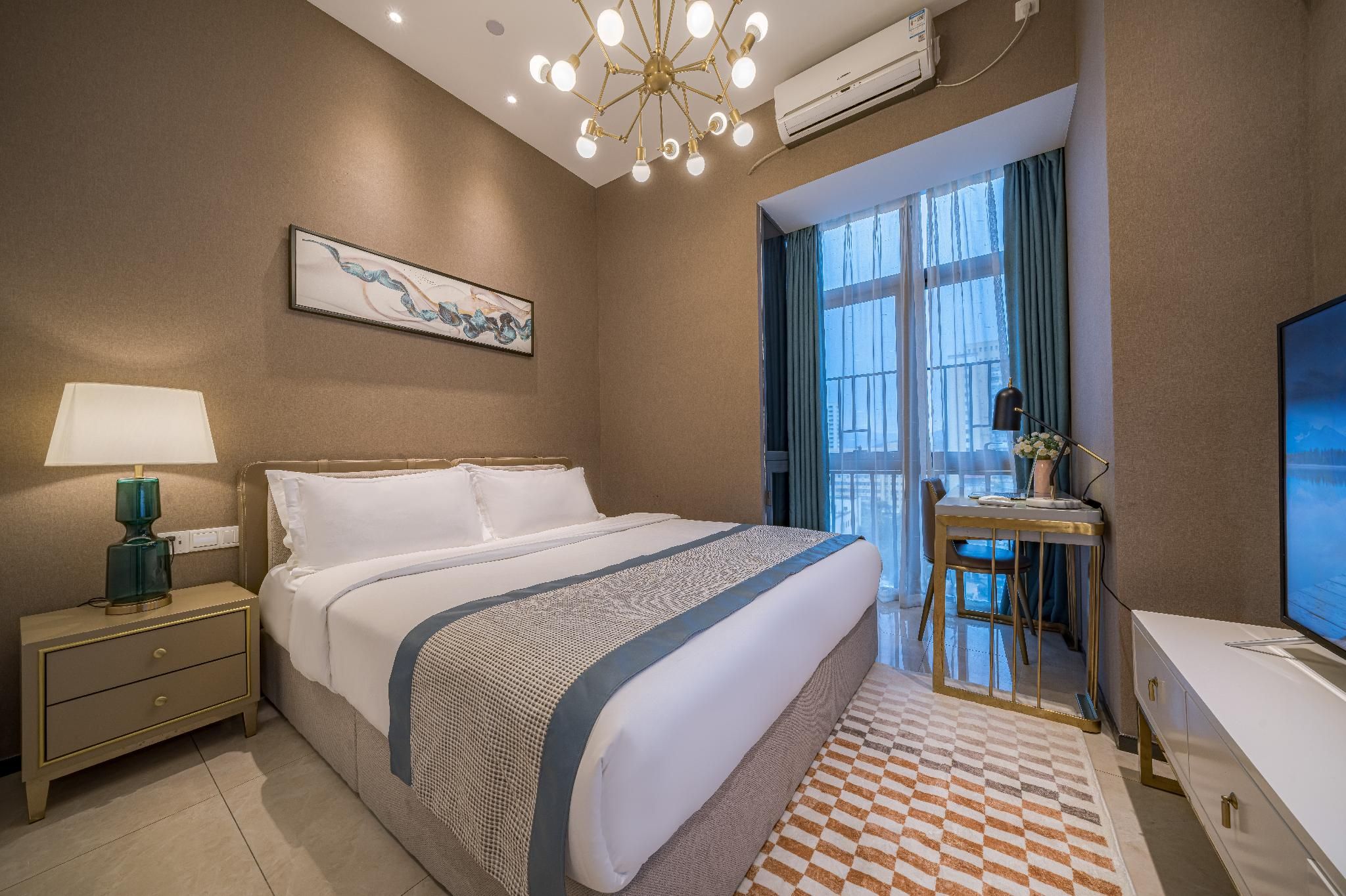 Gepai Executive Apartment (Futian Convention and Exhibition Center Store) Executive Room King 2