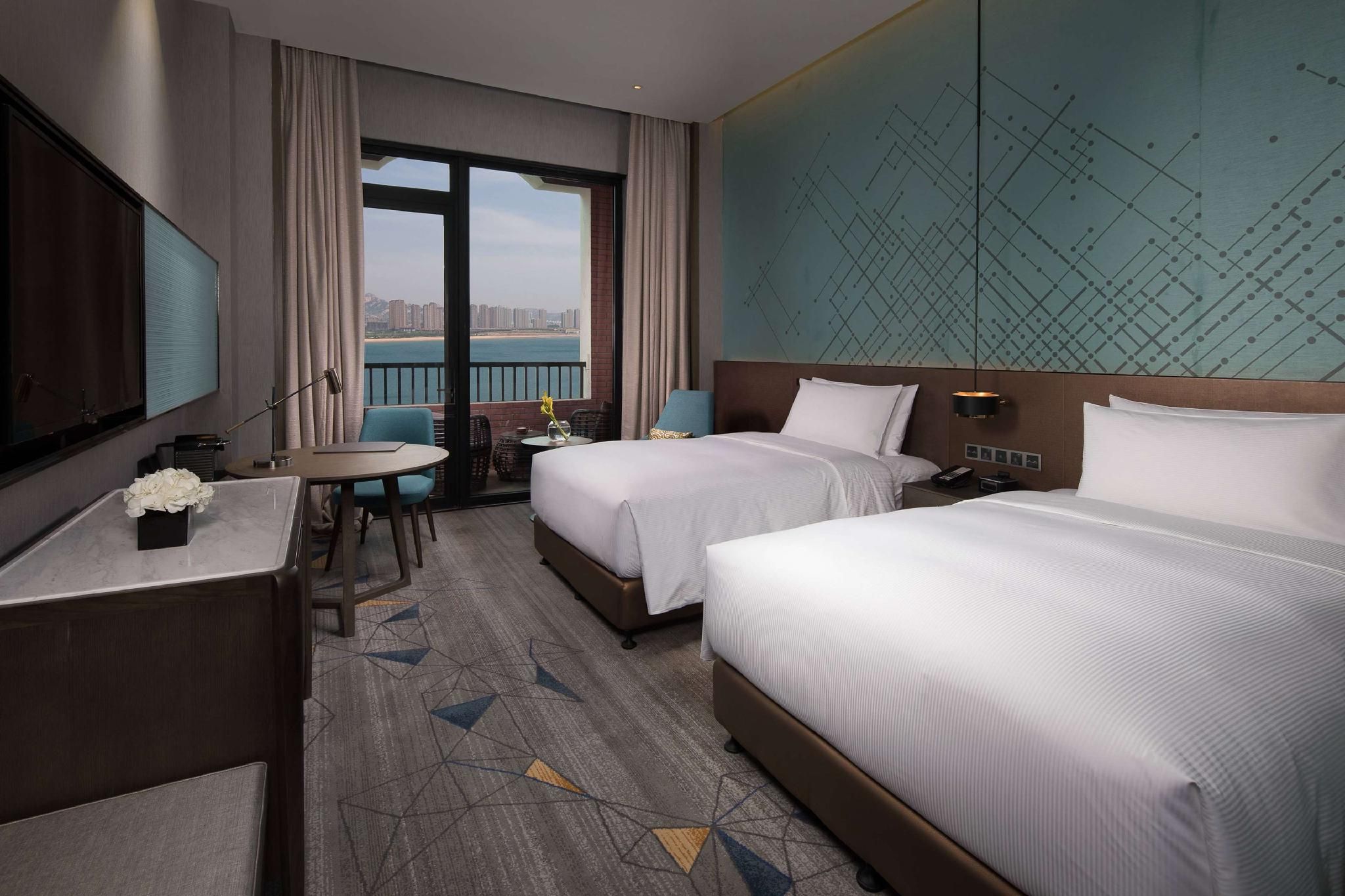 Twin Executive Room Sea View With Balcony