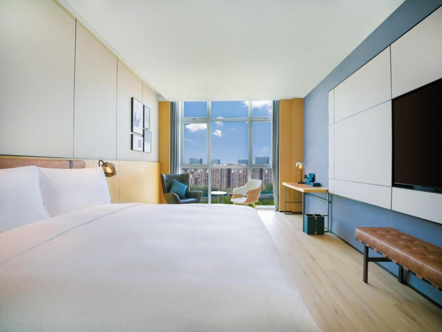 Premium King Room, Guest room, 1 King, City view