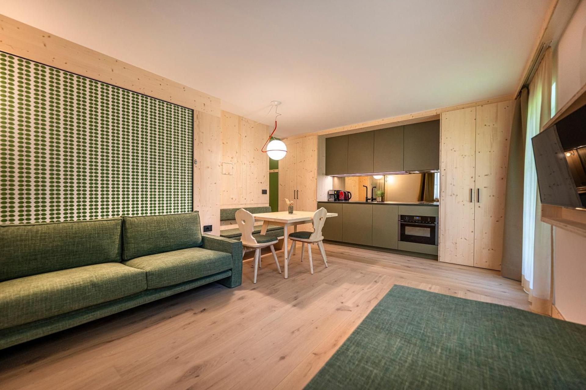Two-Bedroom Apartment with Garden View