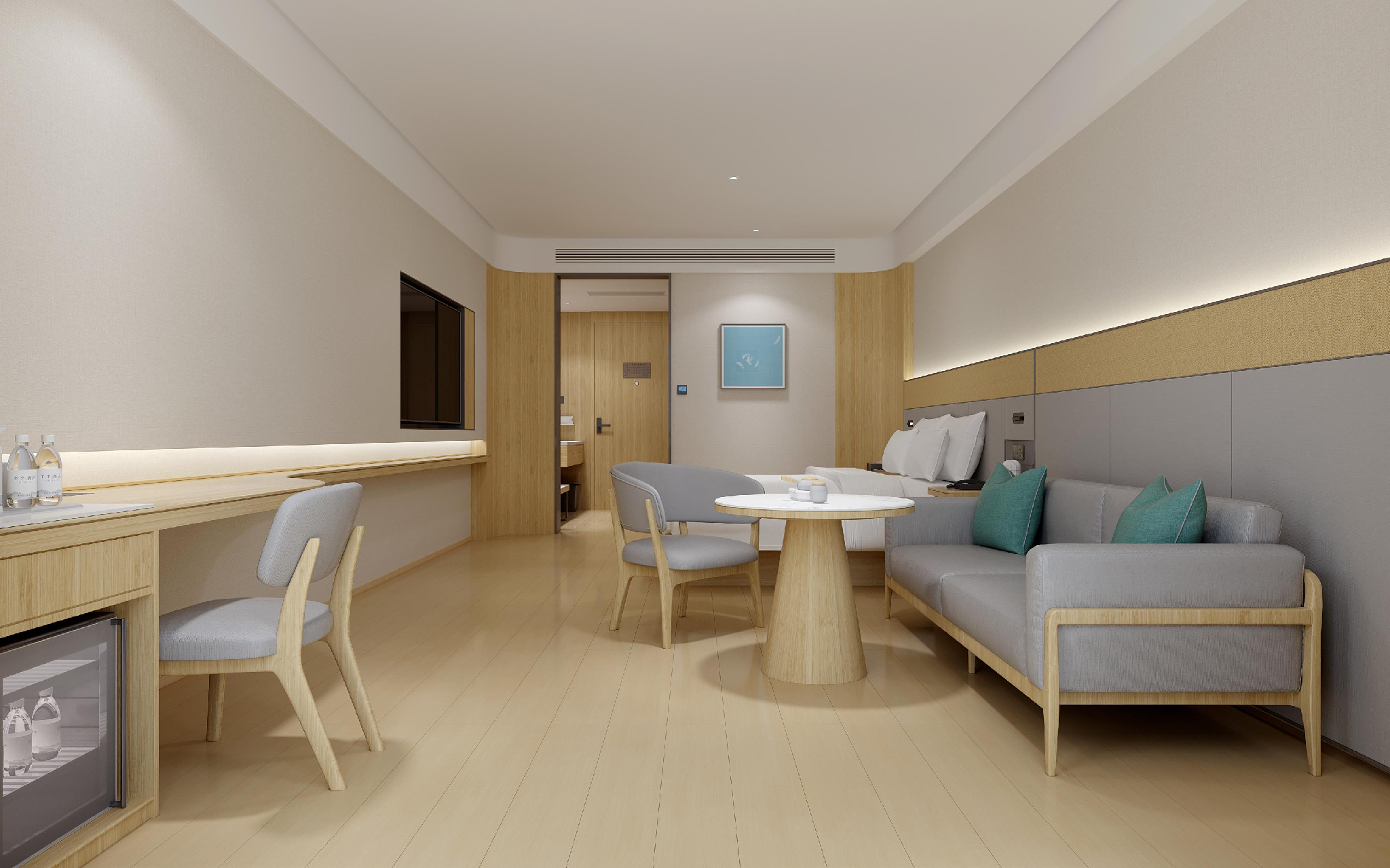 Huazhu - Superior T Bed Room