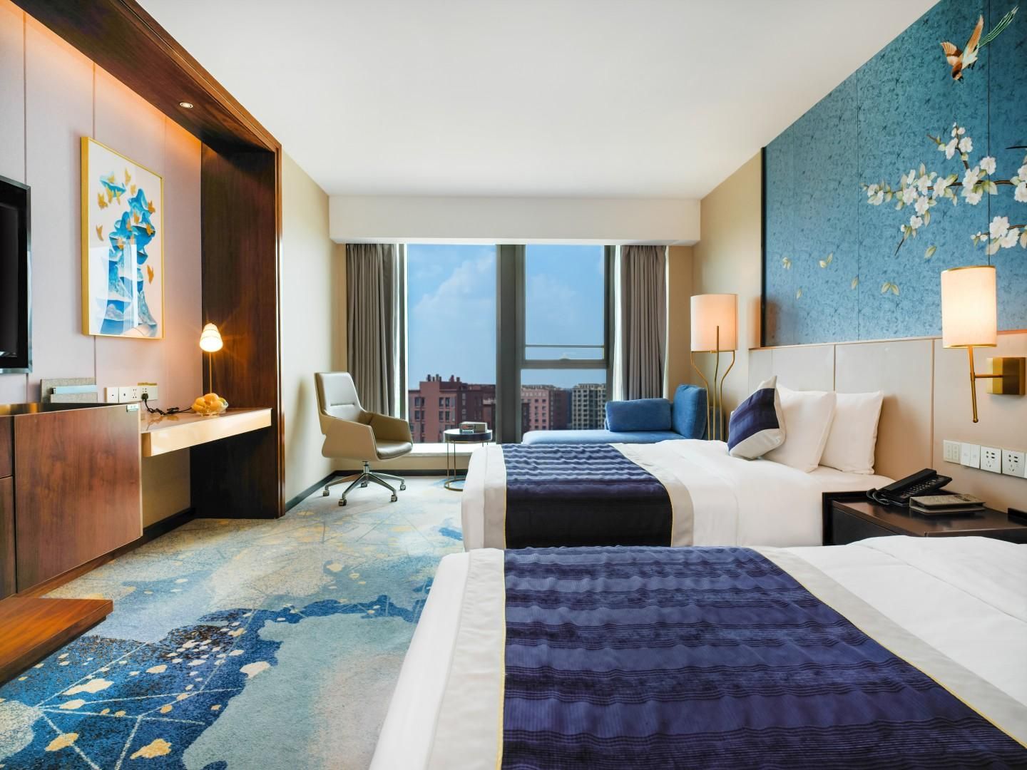 High Floor Executive Twin Room - Non-Smoking