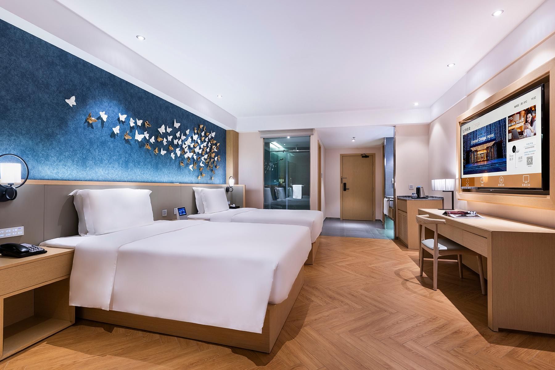 Crystal Orange Hotel Qingdao Laoshan Shilaoren Exhibition Center Huazhu - Deluxe Twin Room