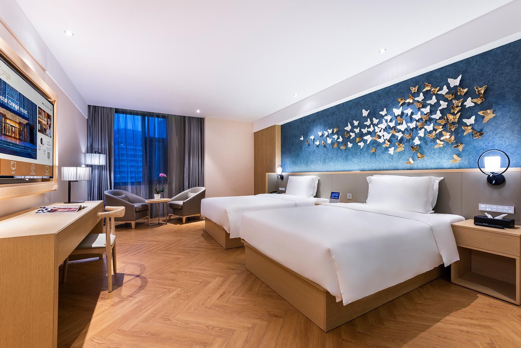 Crystal Orange Hotel Qingdao Laoshan Shilaoren Exhibition Center Huazhu - Deluxe Twin Room 2