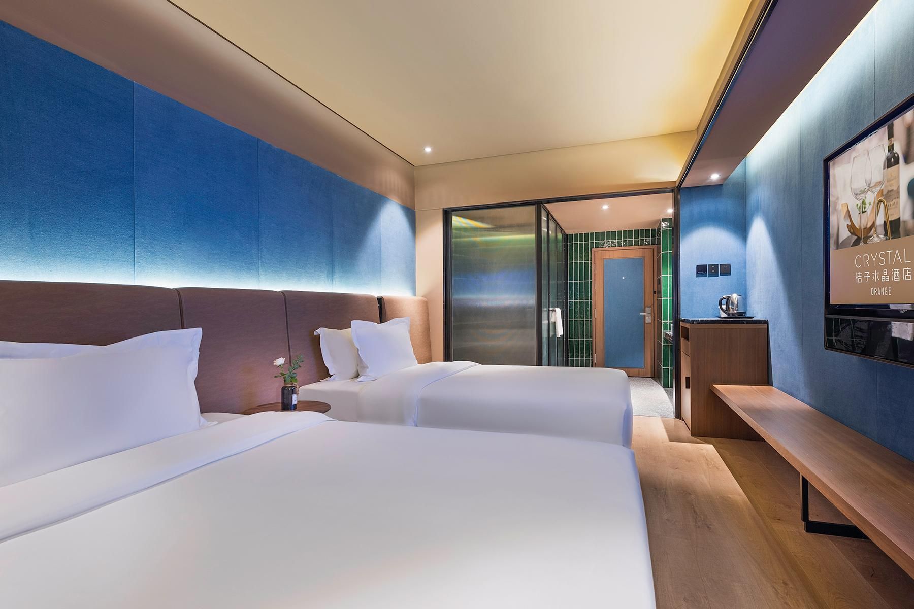 Huazhu - California Sunshine Twin Room