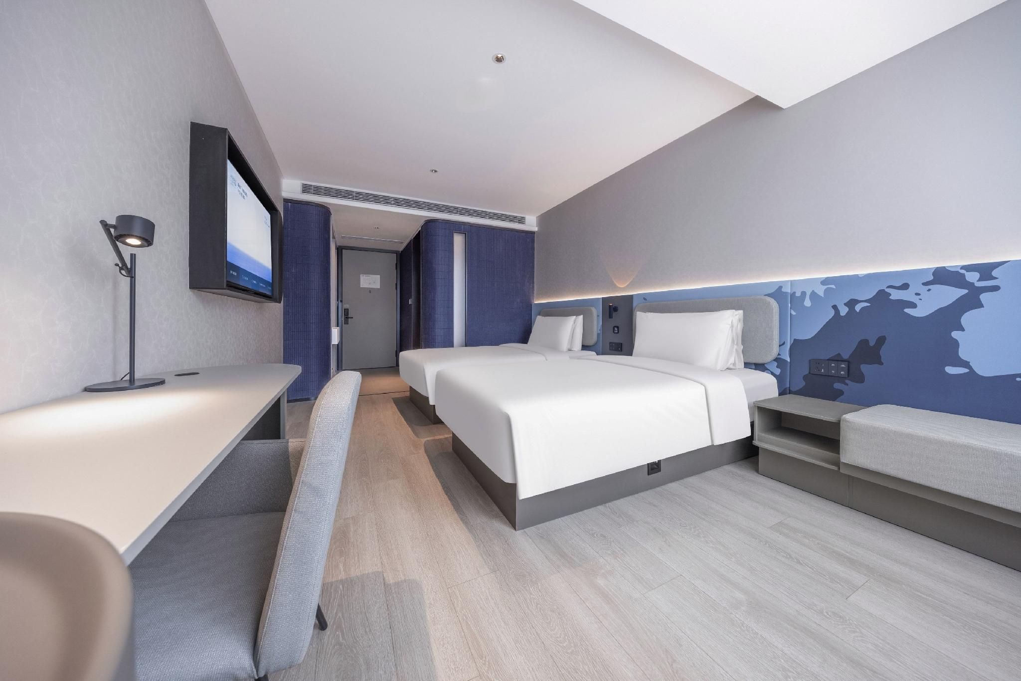 Atour Light Hotel Qingdao May Fourth Square Qingdao University Select Twin Room 2