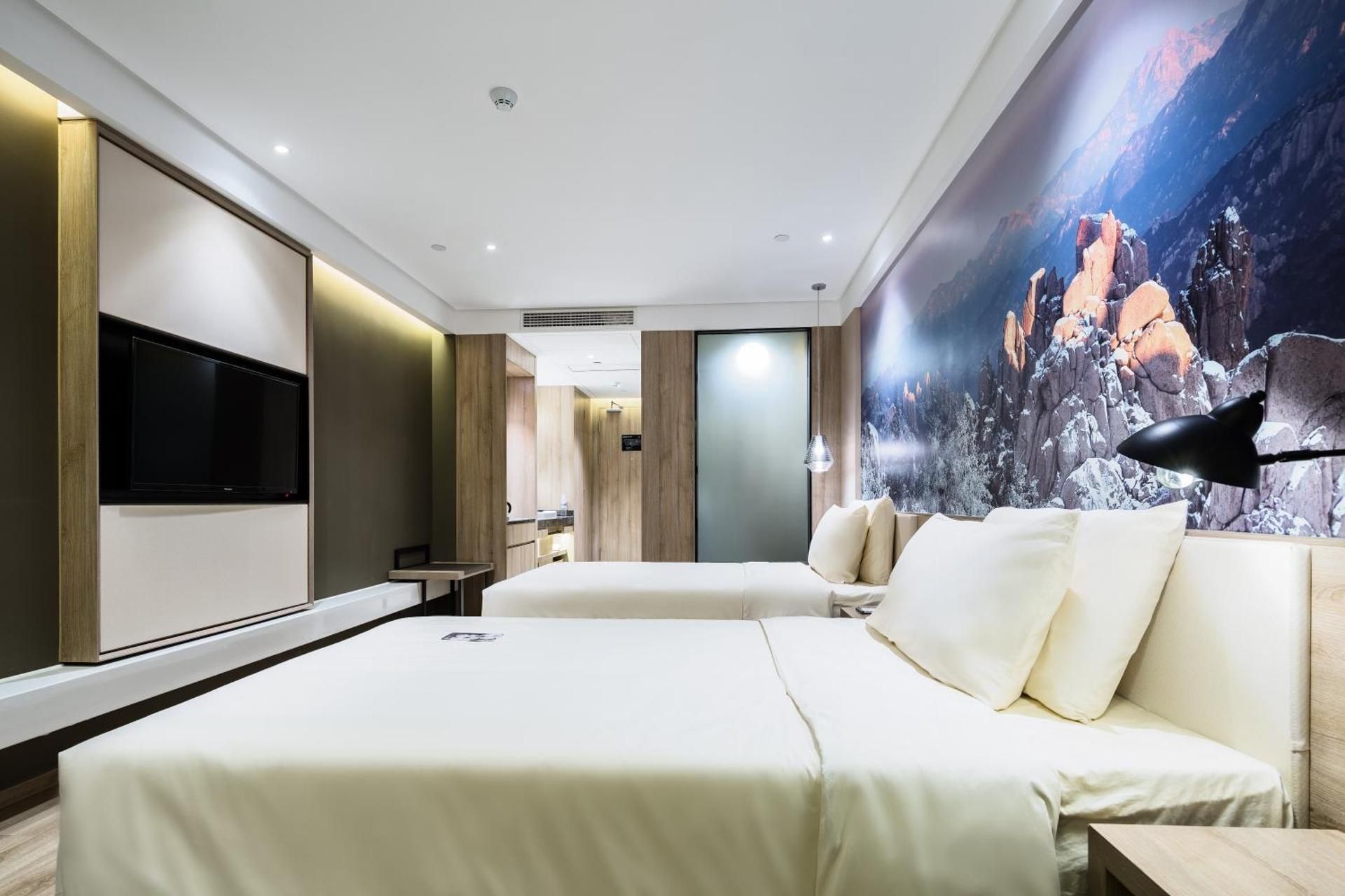 Elegant Twin Room without Window