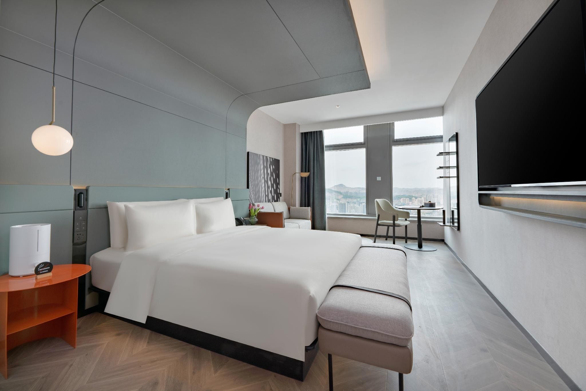 Atour S Hotel Lanzhou Asia-Europe International High Altitude Atour - Executive 1 Bed Room with City View