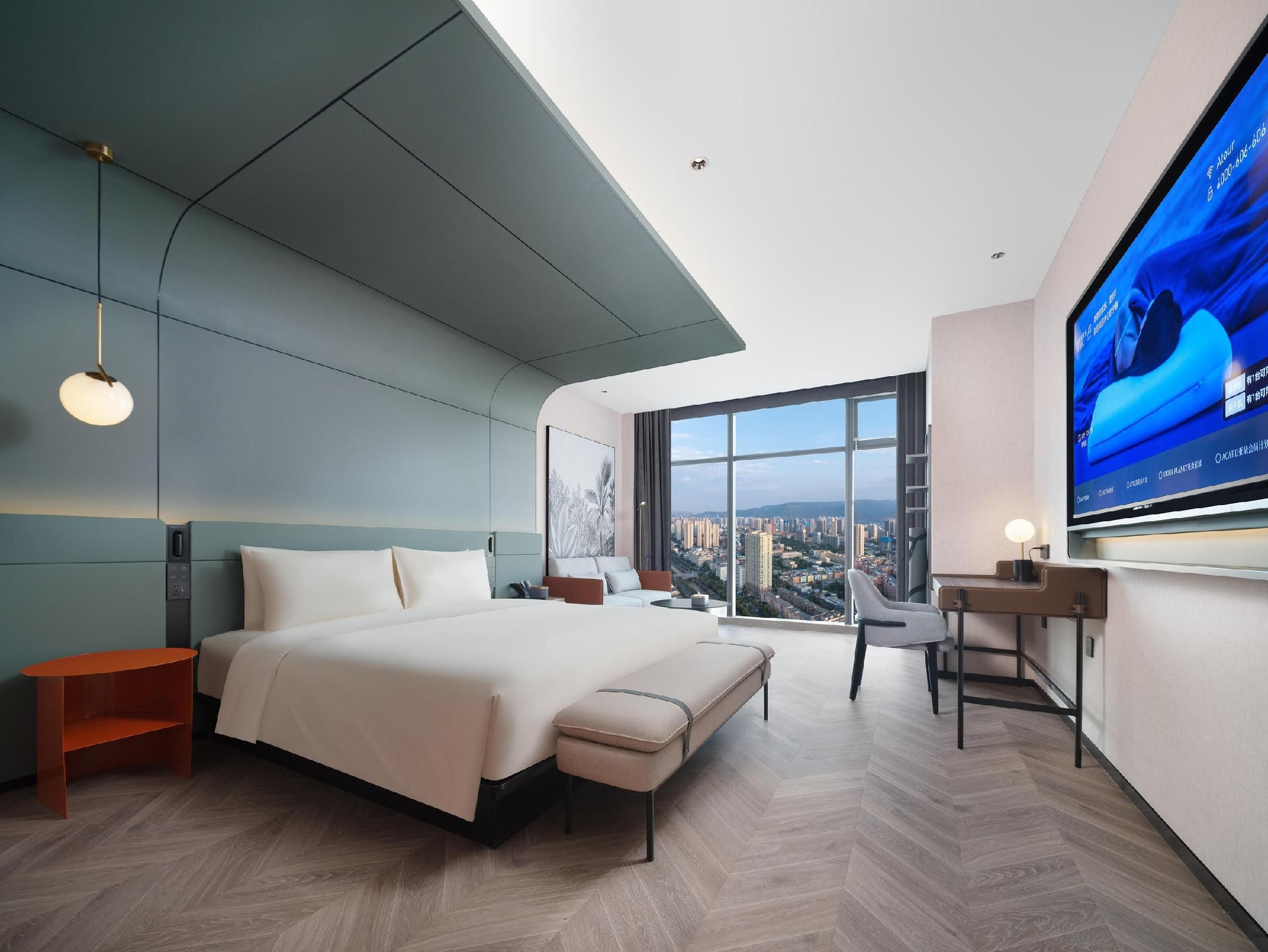Atour S Hotel Lanzhou Donghu Plaza Nanhe South Road Premiere Queen