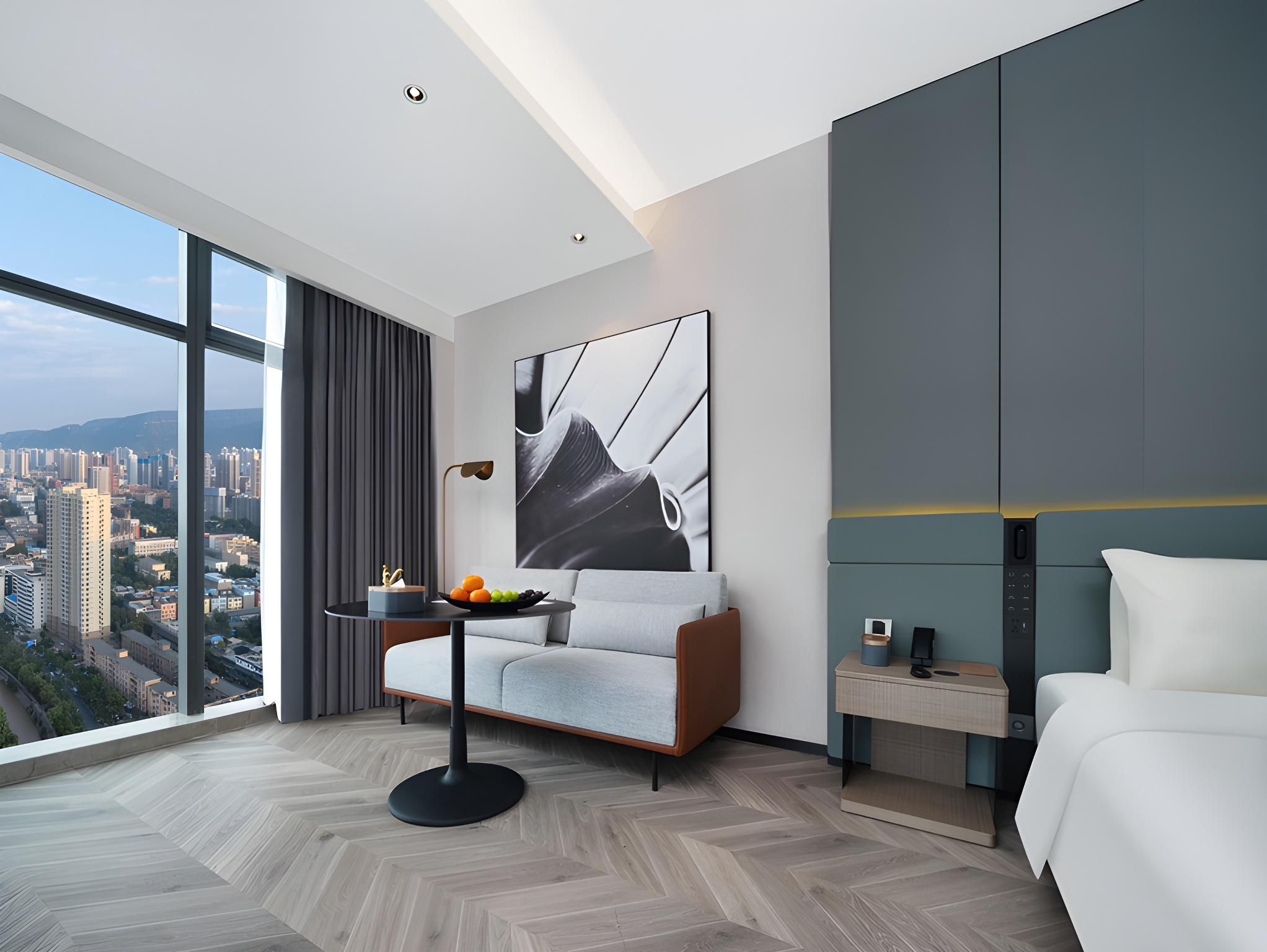 Atour S Hotel Lanzhou Donghu Plaza Nanhe South Road Executive room, Guest room, 1 Queen 3