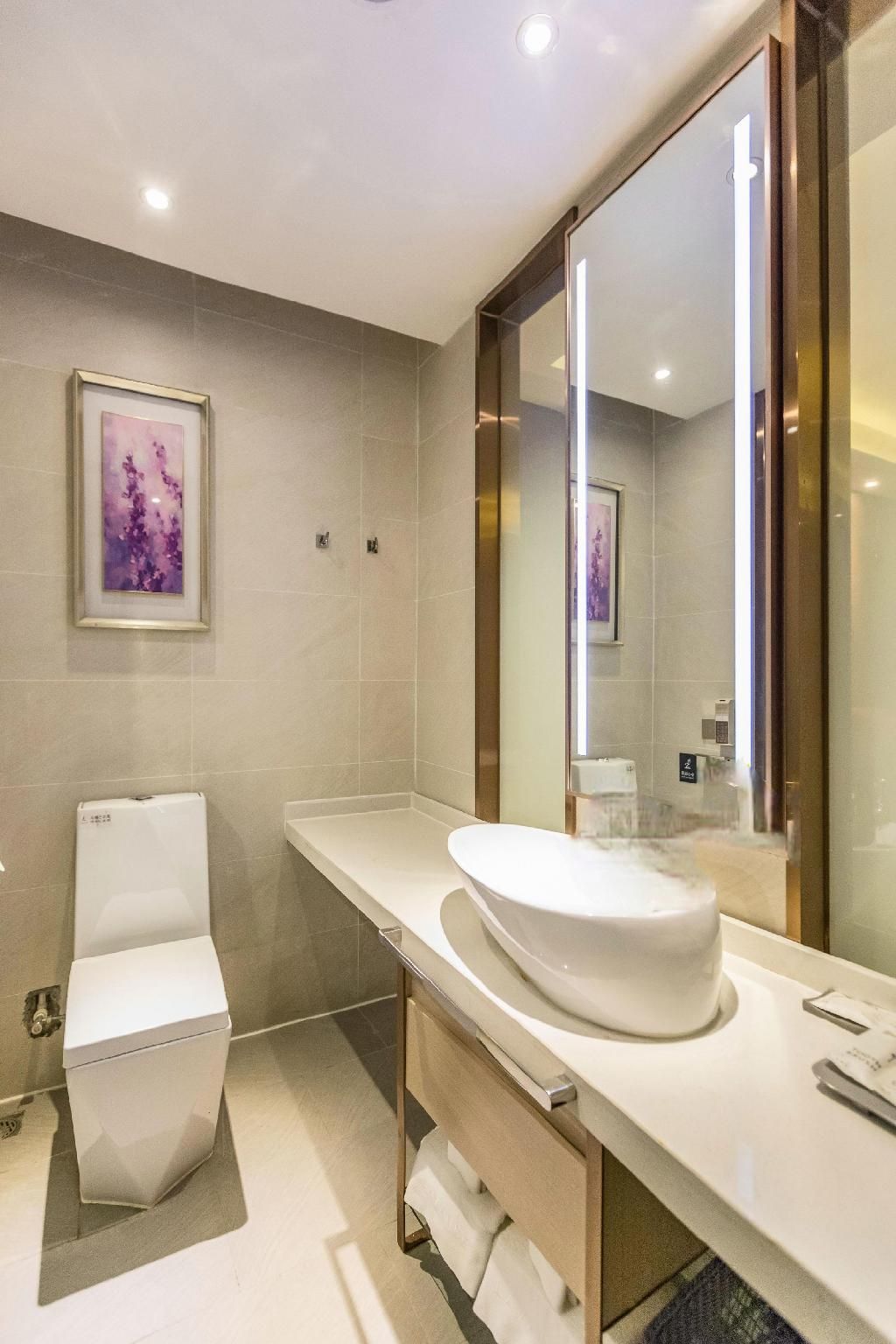 Lavande Hotels Lanzhou Chengguan Bridge Superior Twin Room without Window 3