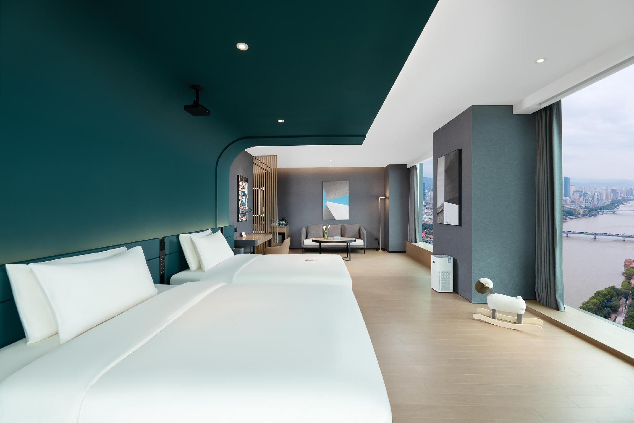 Atour - JIMU Viedo Parent Kid Room with River View