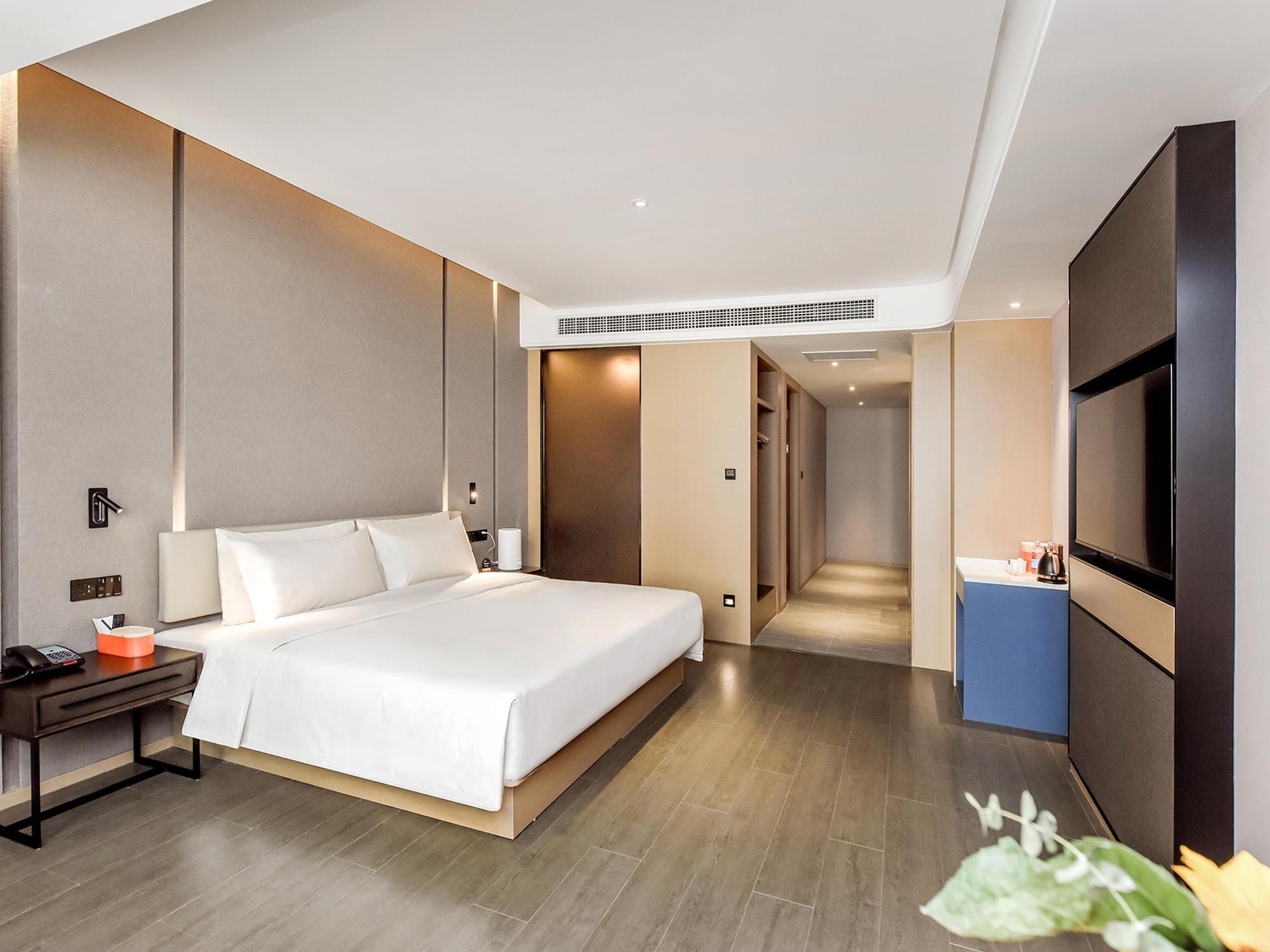 Atour Hotel Lanzhou East Market Meteorological Bureau Metro Station Atour - JIMU Queen Room 2