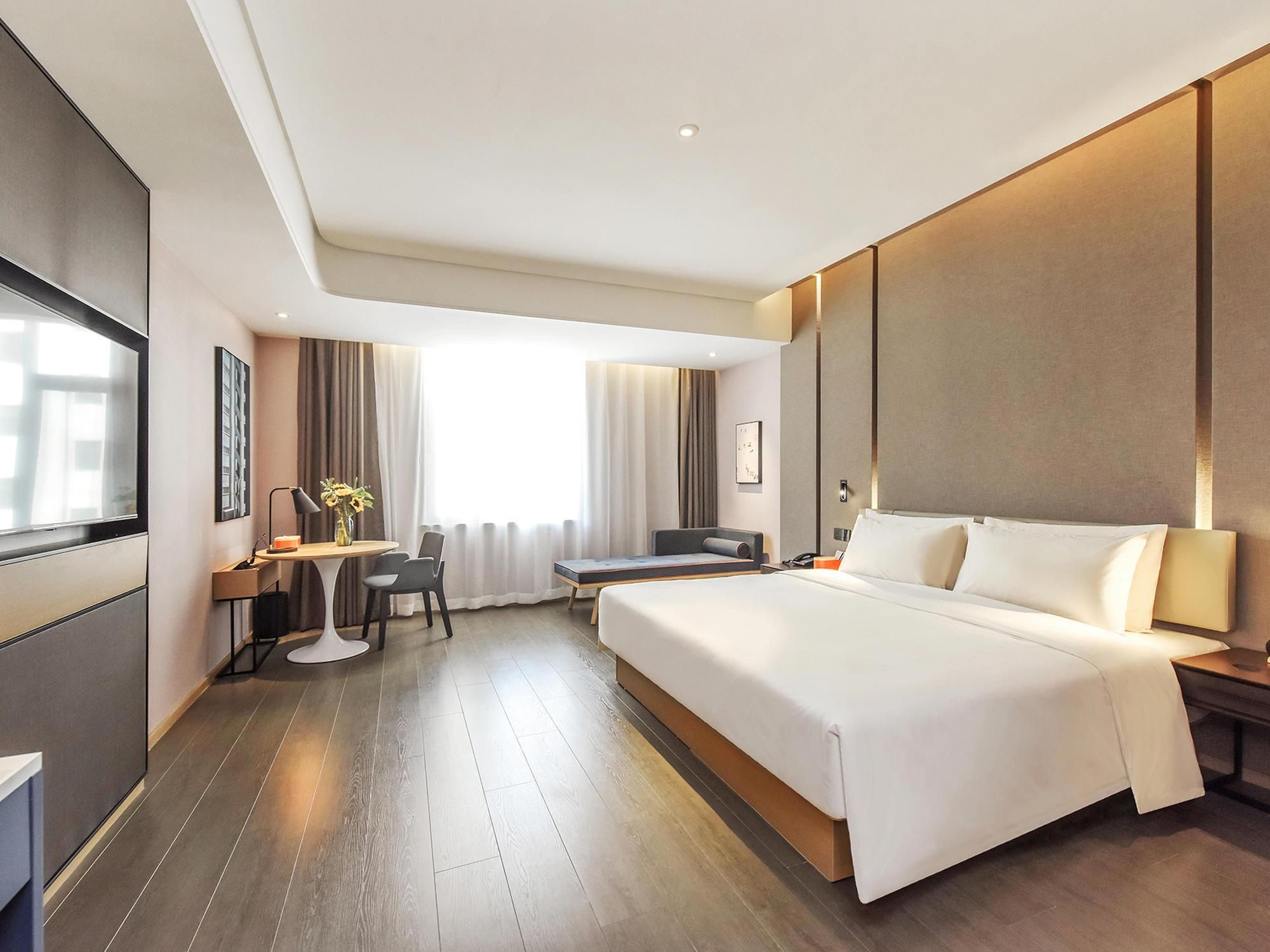 Atour Hotel Lanzhou East Market Meteorological Bureau Metro Station Atour - JIMU Queen Room