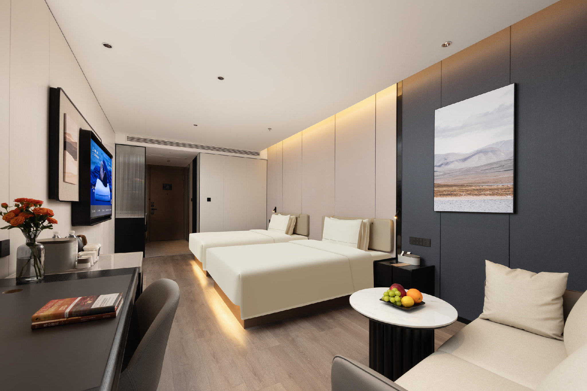 Atour - Elegant Twin Bed Room