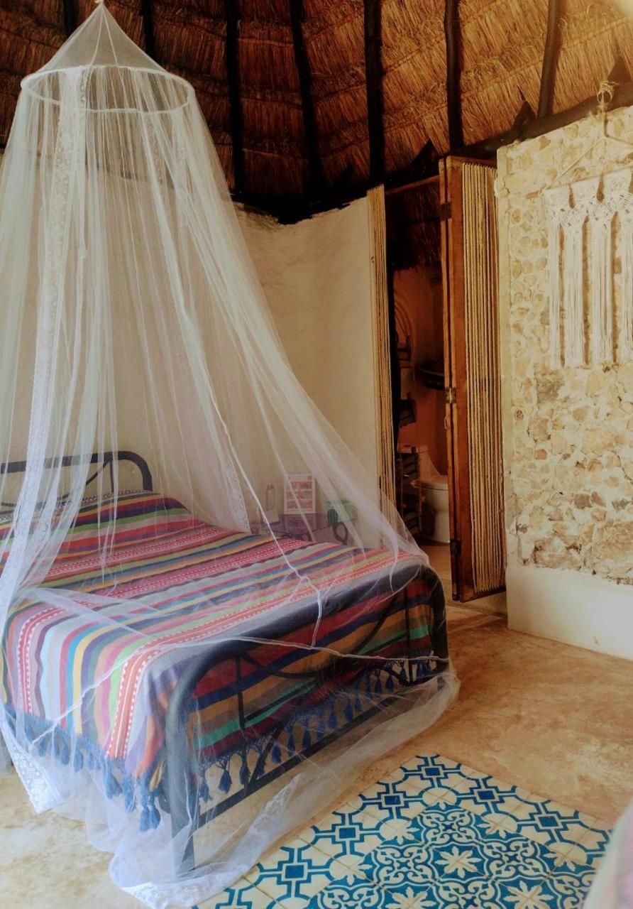 Hotel y Museo Aldea Maya Toktli Origenes - Casa Maya Del Toloque Coronado - Alberca, Wifi Starlink,  Double Room