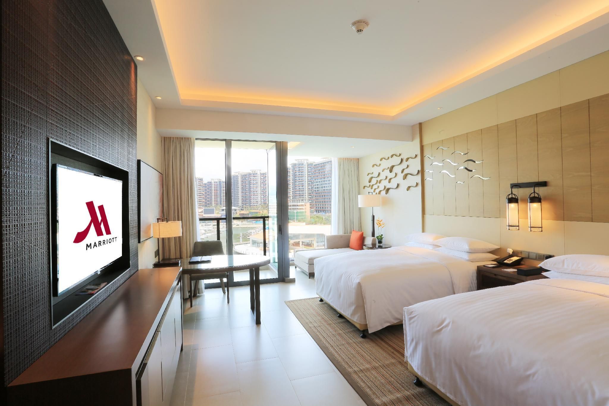 North Harbor Twin, Guest room, 2 Double, Harbor view, North Tower, Balcony