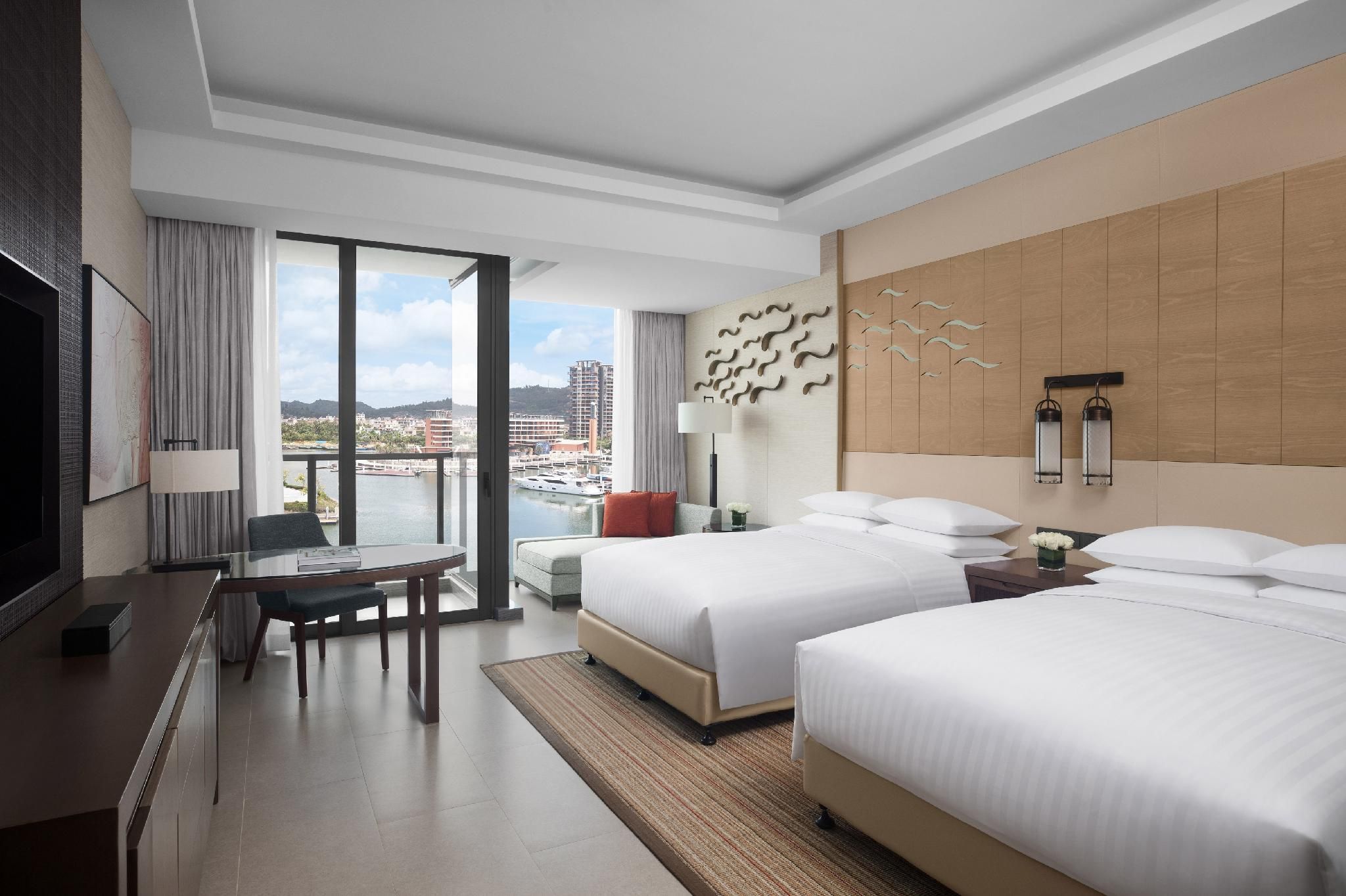 North Harbor Twin, Guest room, 2 Double, Harbor view, North Tower, Balcony