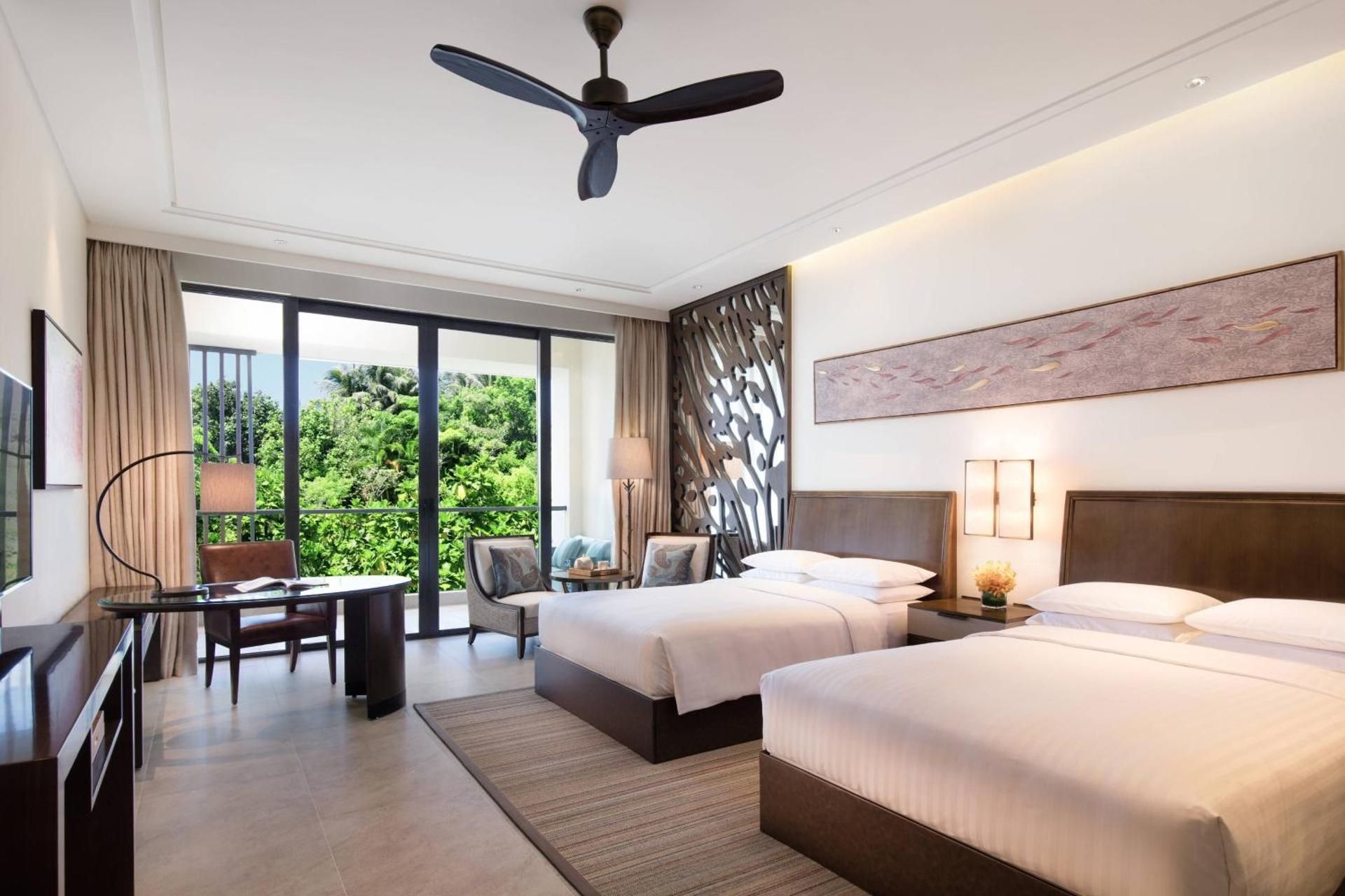 Guest room, 2 Double, Garden view, South Tower, Low floor