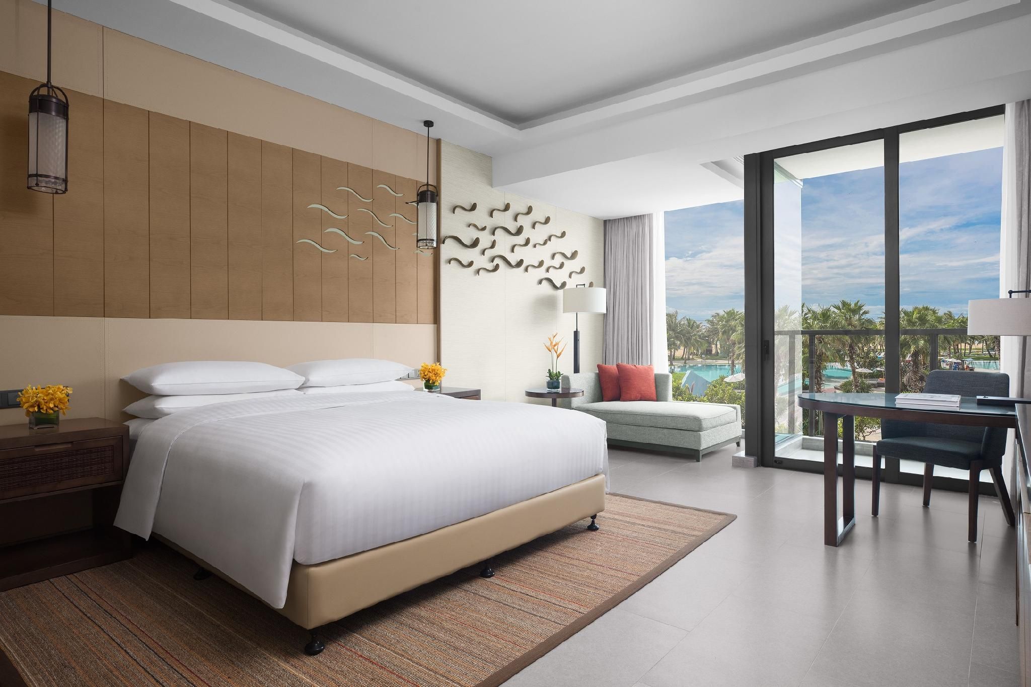 North Marina King, Guest room, 1 King, Marina view, High floor, Balcony