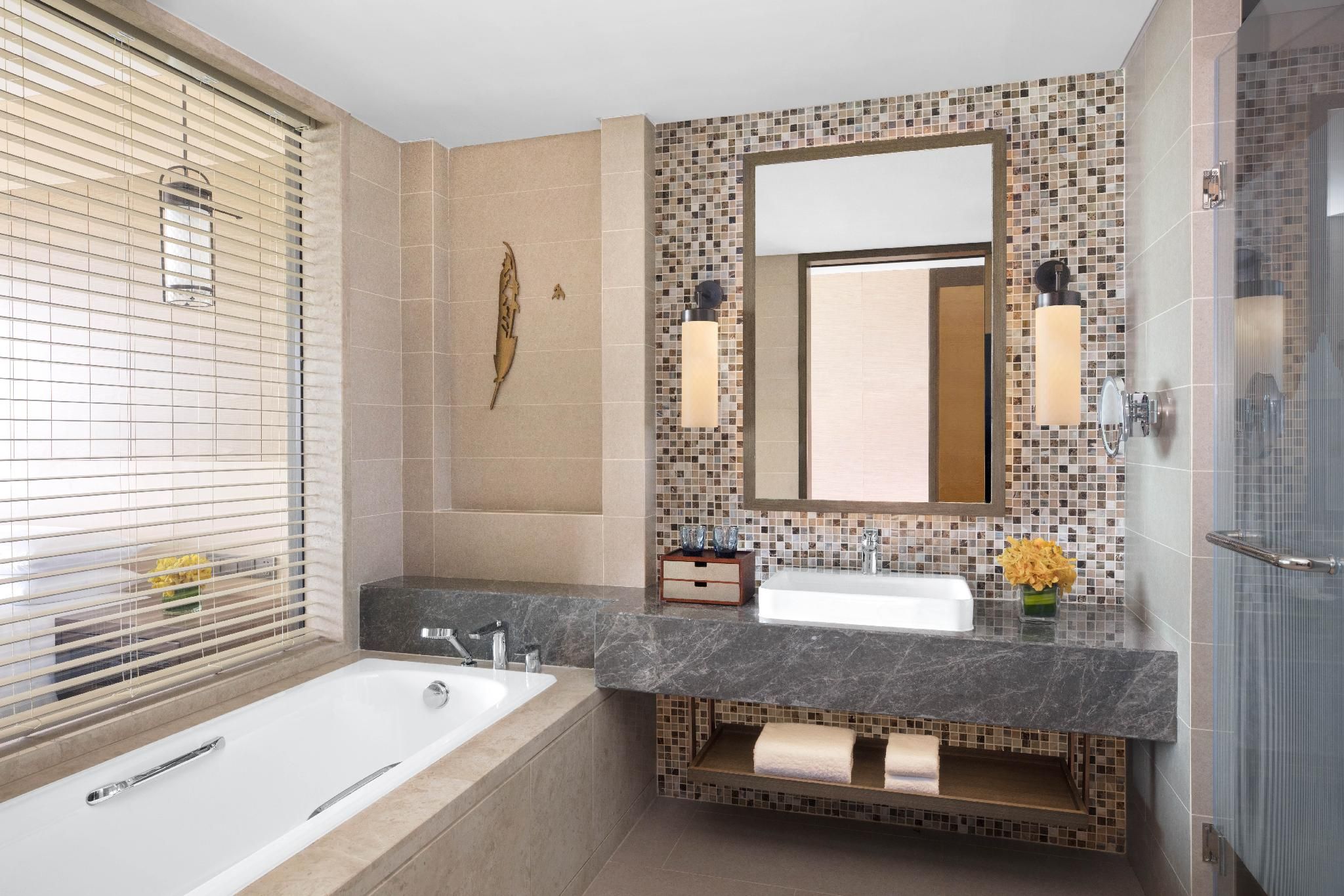 North Marina Twin, Guest room, 2 Double, Marina view, High floor, Balcony