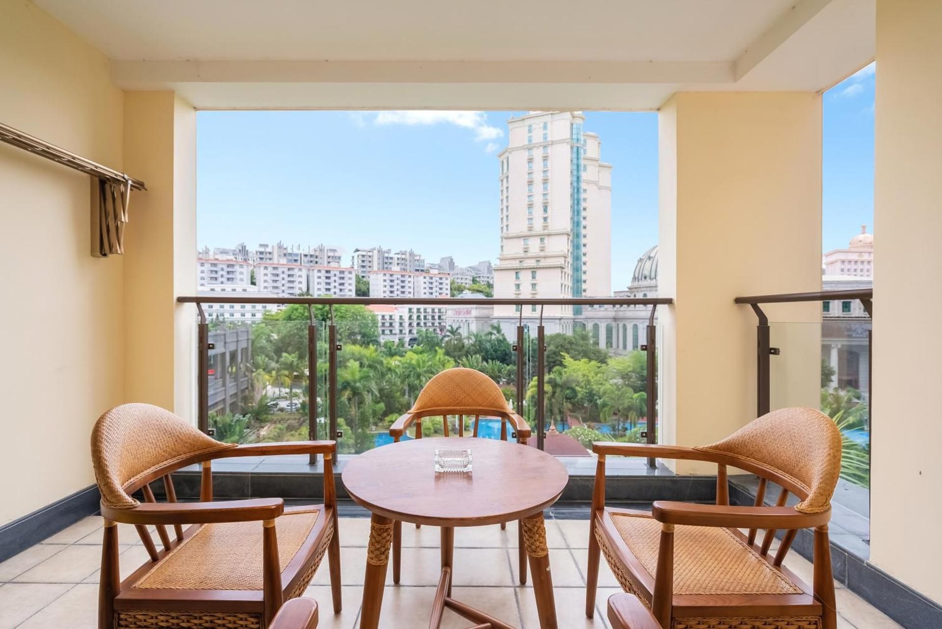 Two-Bedroom Apartment with Pool View