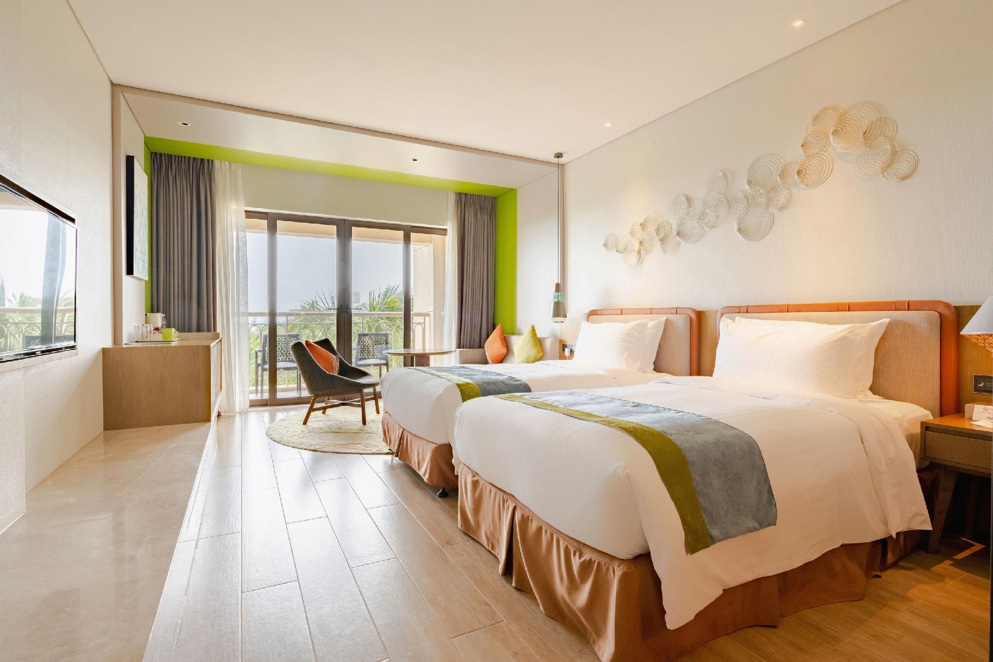 Deluxe Twin Room with Sea View