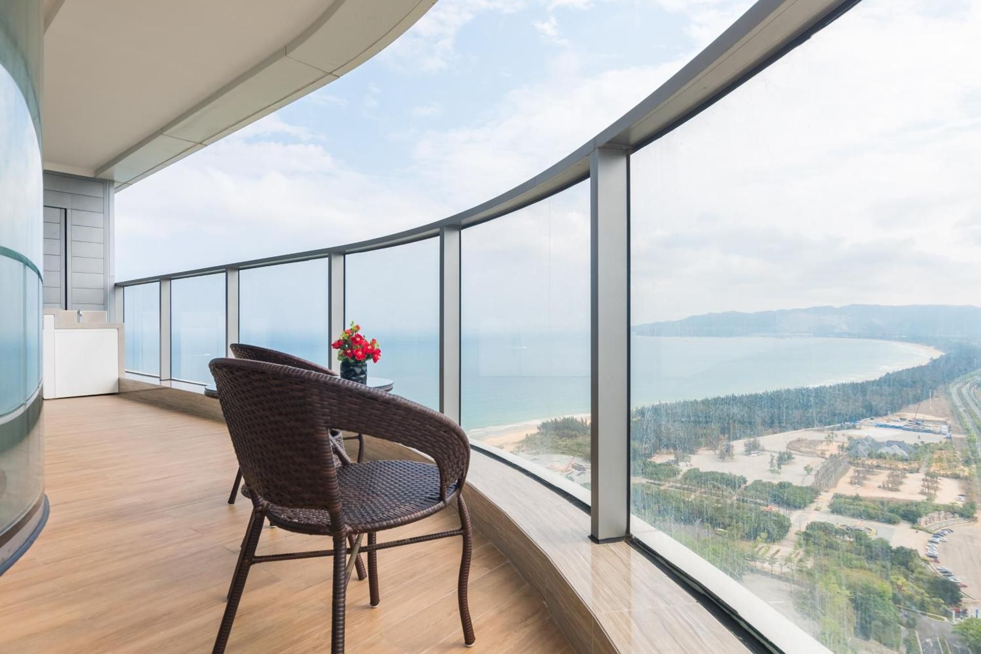 Penthouse Two- Bedroom Apartment with Sea View