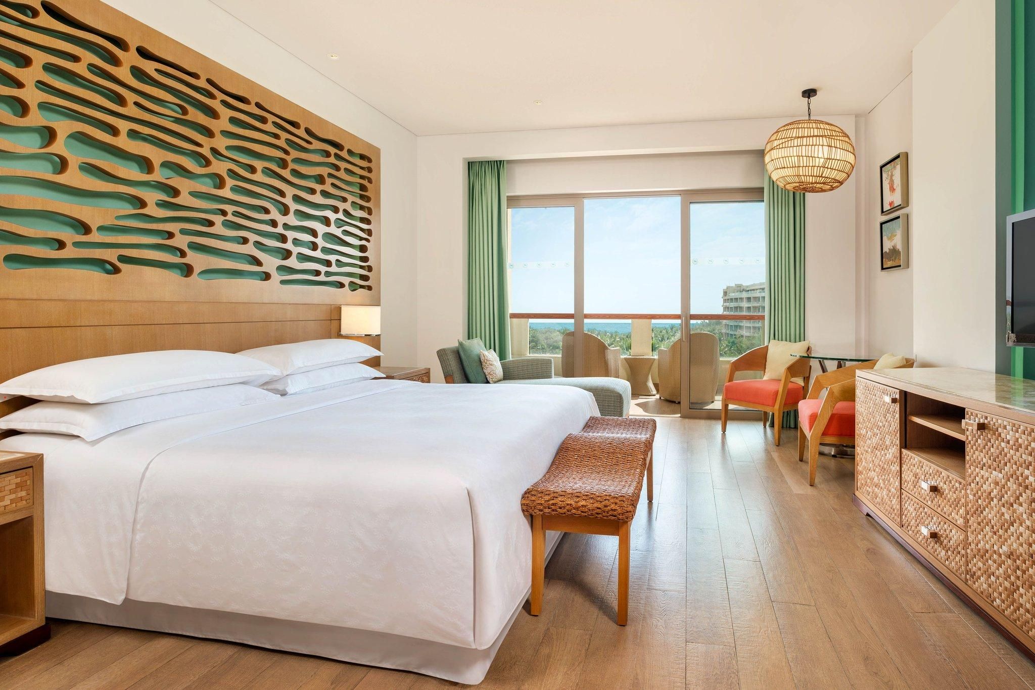 Guest room, 1 King, Sea view, Balcony