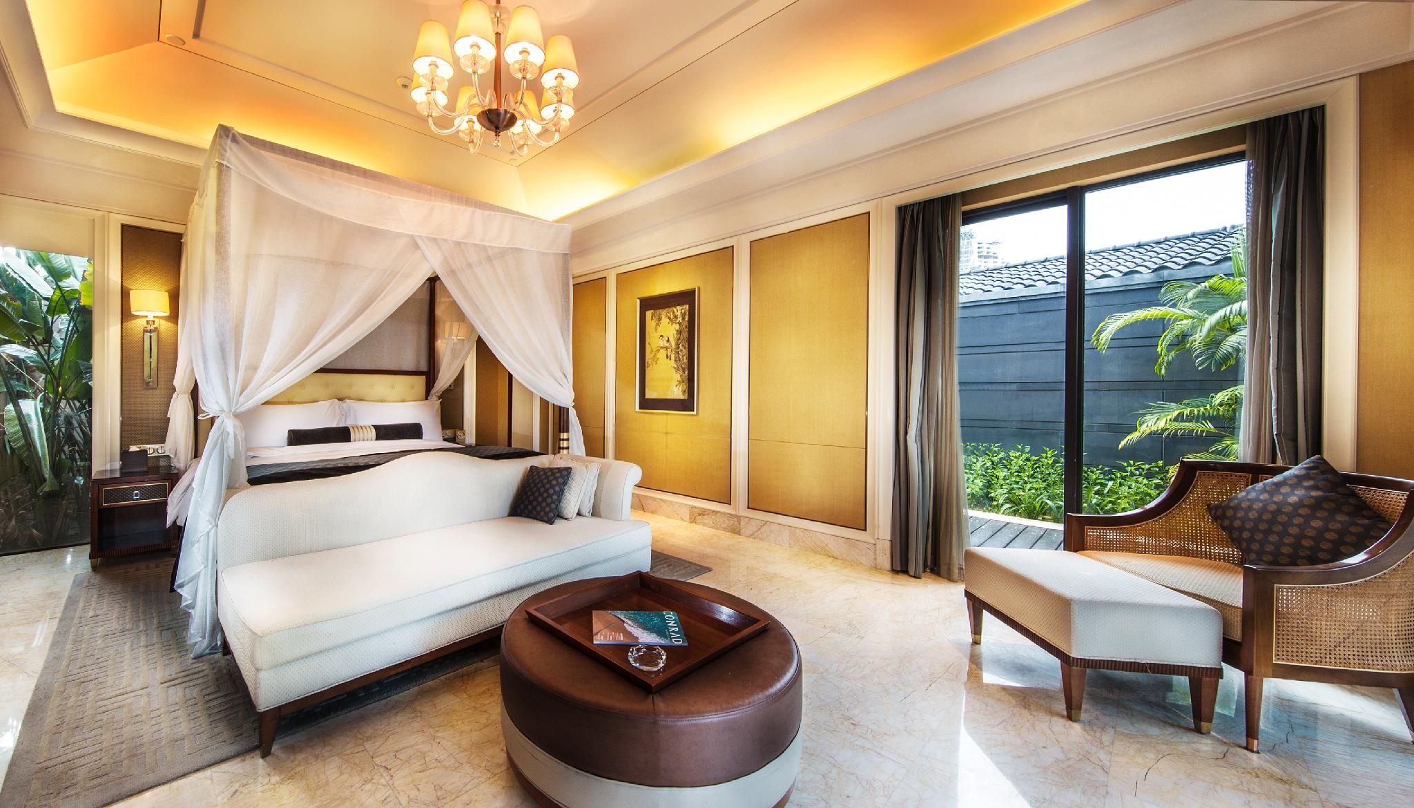 Wanda - Zhishang 2 Bedroom Pool Villa, Sea Side, 1 King Bed and Twin Bed