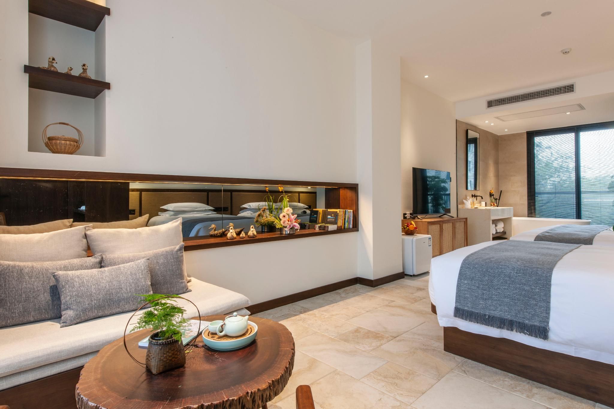 Family Room with Balcony