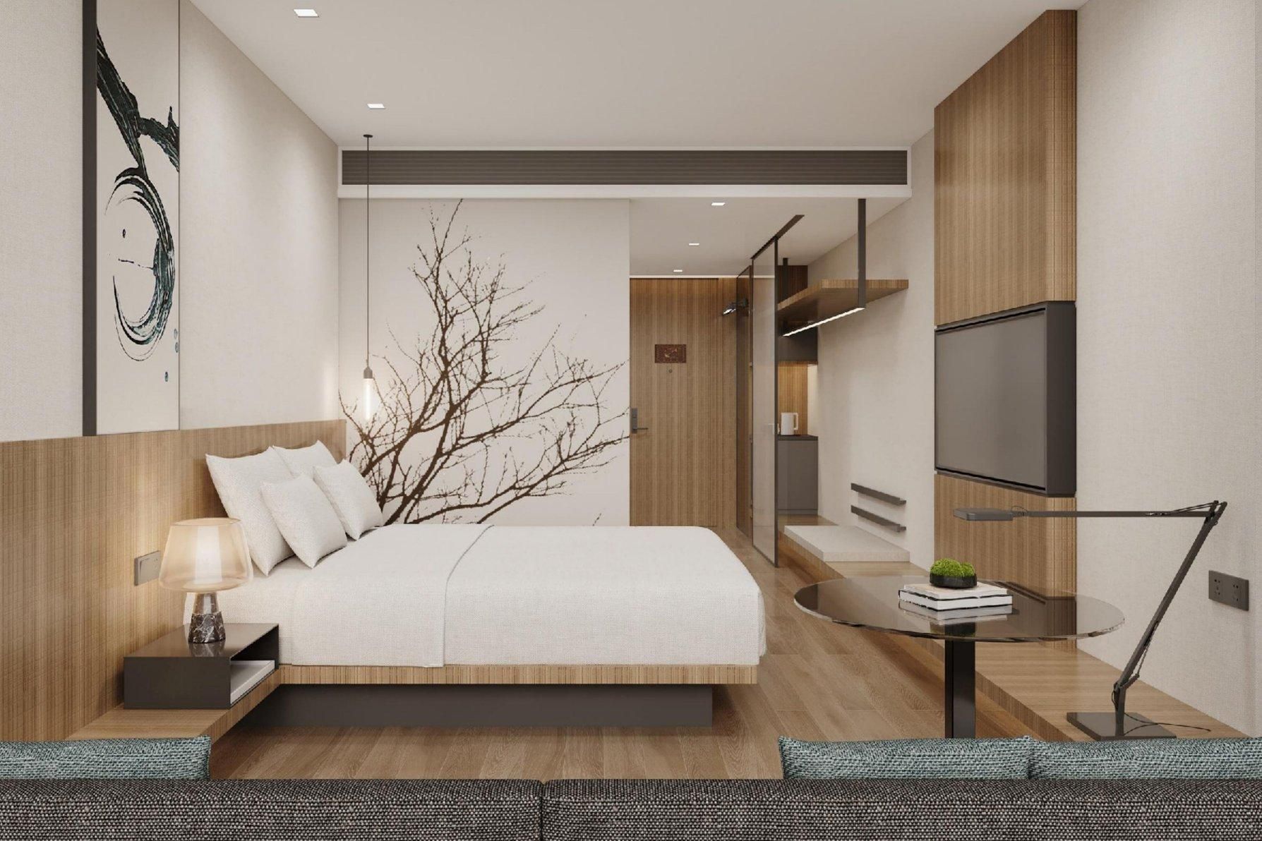 Superior King, Guest room, 1 King, City view